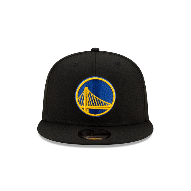 Golden State Warriors Basic Black 9FIFTY Snapback Hat