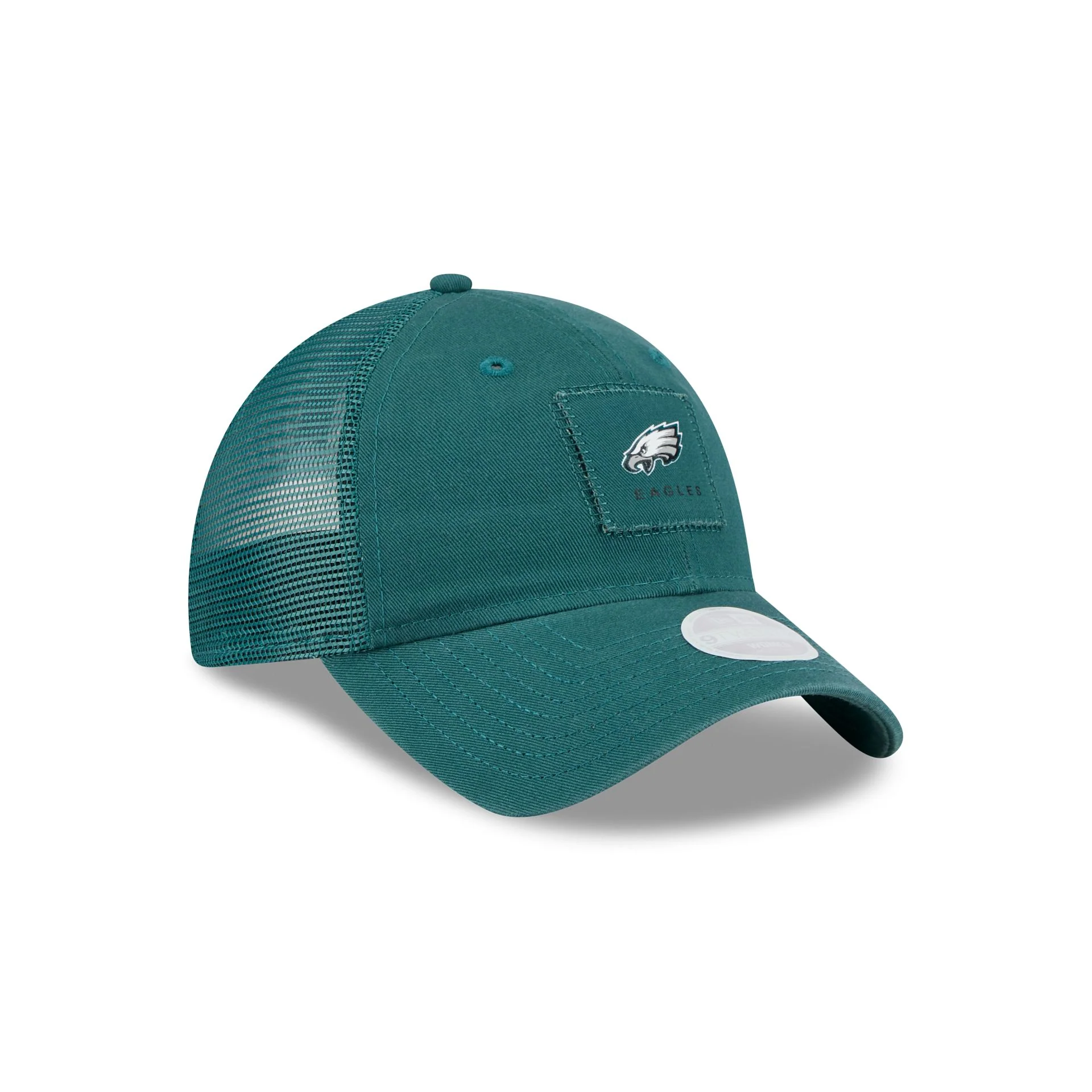 Philadelphia Eagles Women's Square Stitch 9TWENTY Trucker Hat