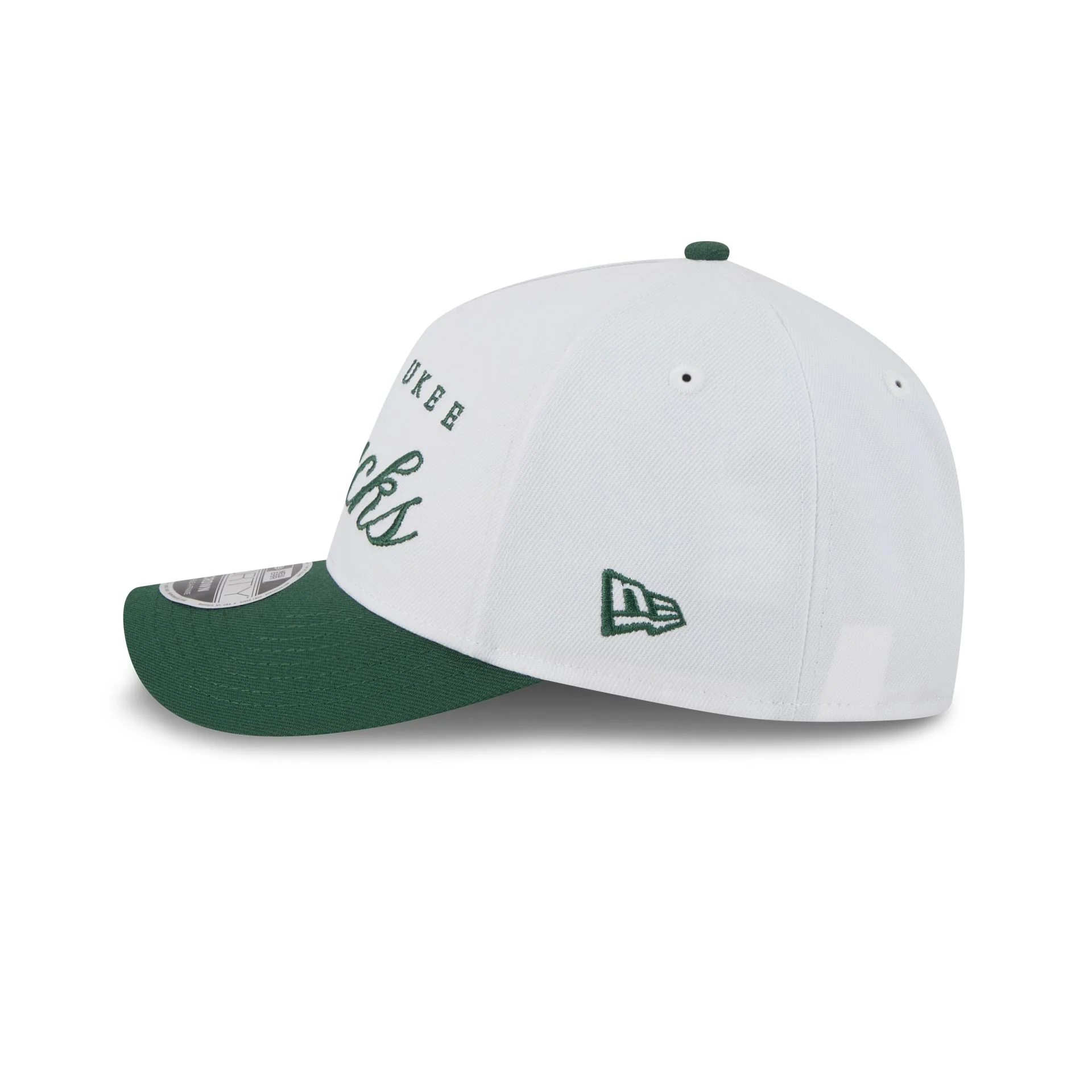 Milwaukee Bucks 2025 Draft 9FORTY M-Crown A-Frame Snapback Hat