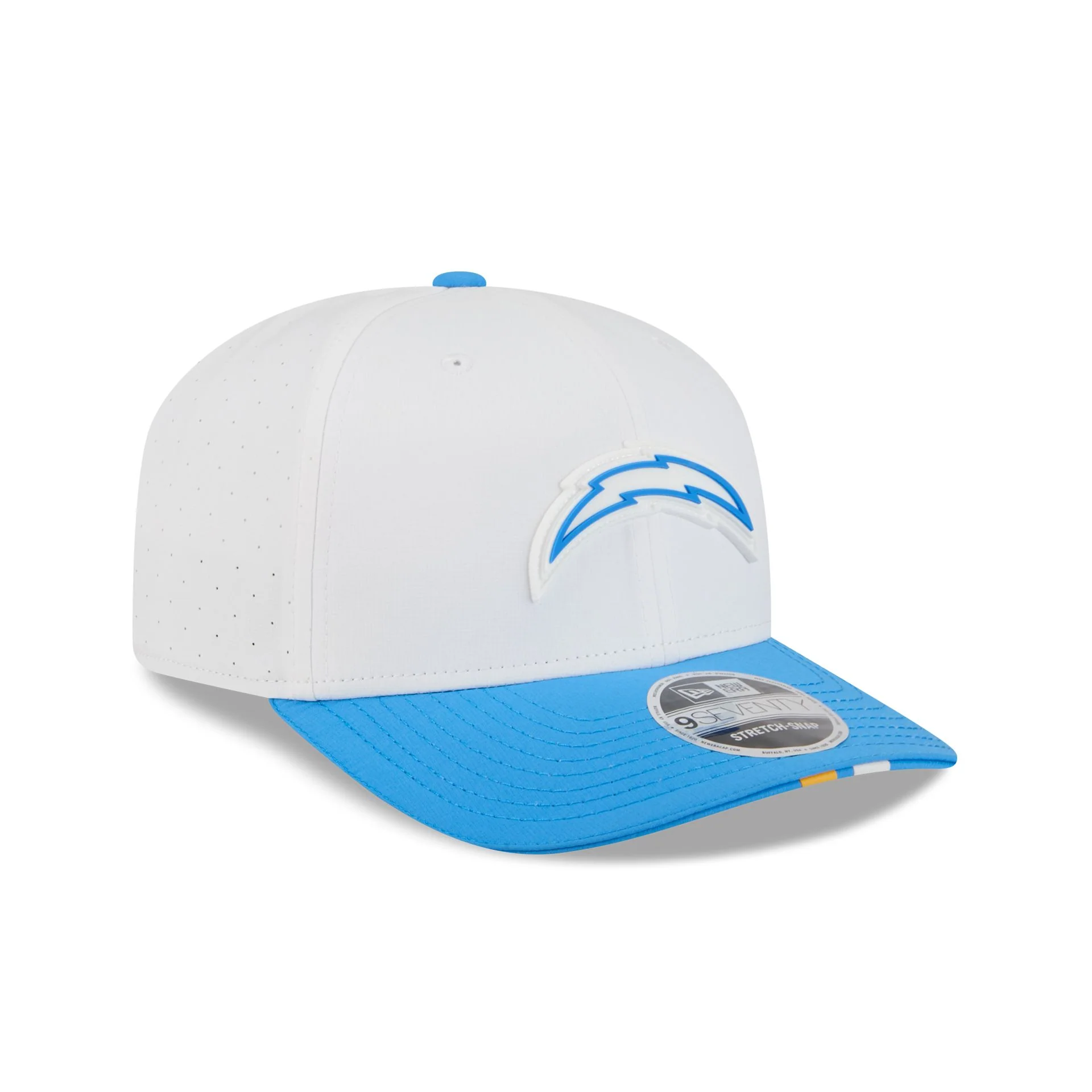 Los Angeles Chargers 2025 Training 9SEVENTY Stretch-Snap Hat