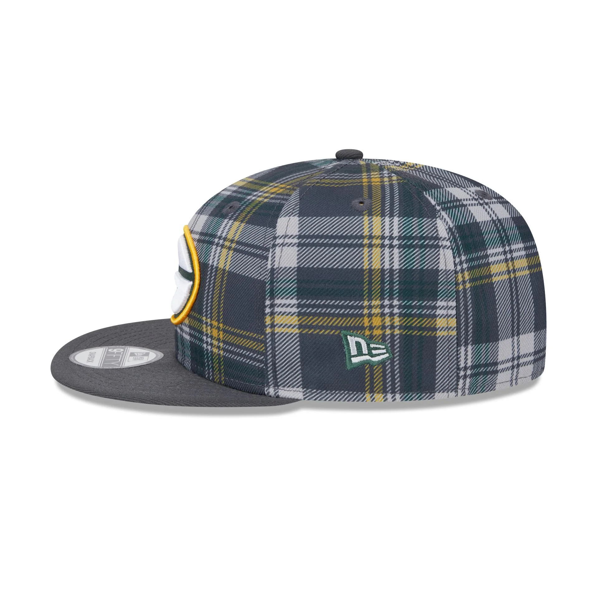 Green Bay Packers 2024 Sideline Statement Gray 9FIFTY Snapback Hat