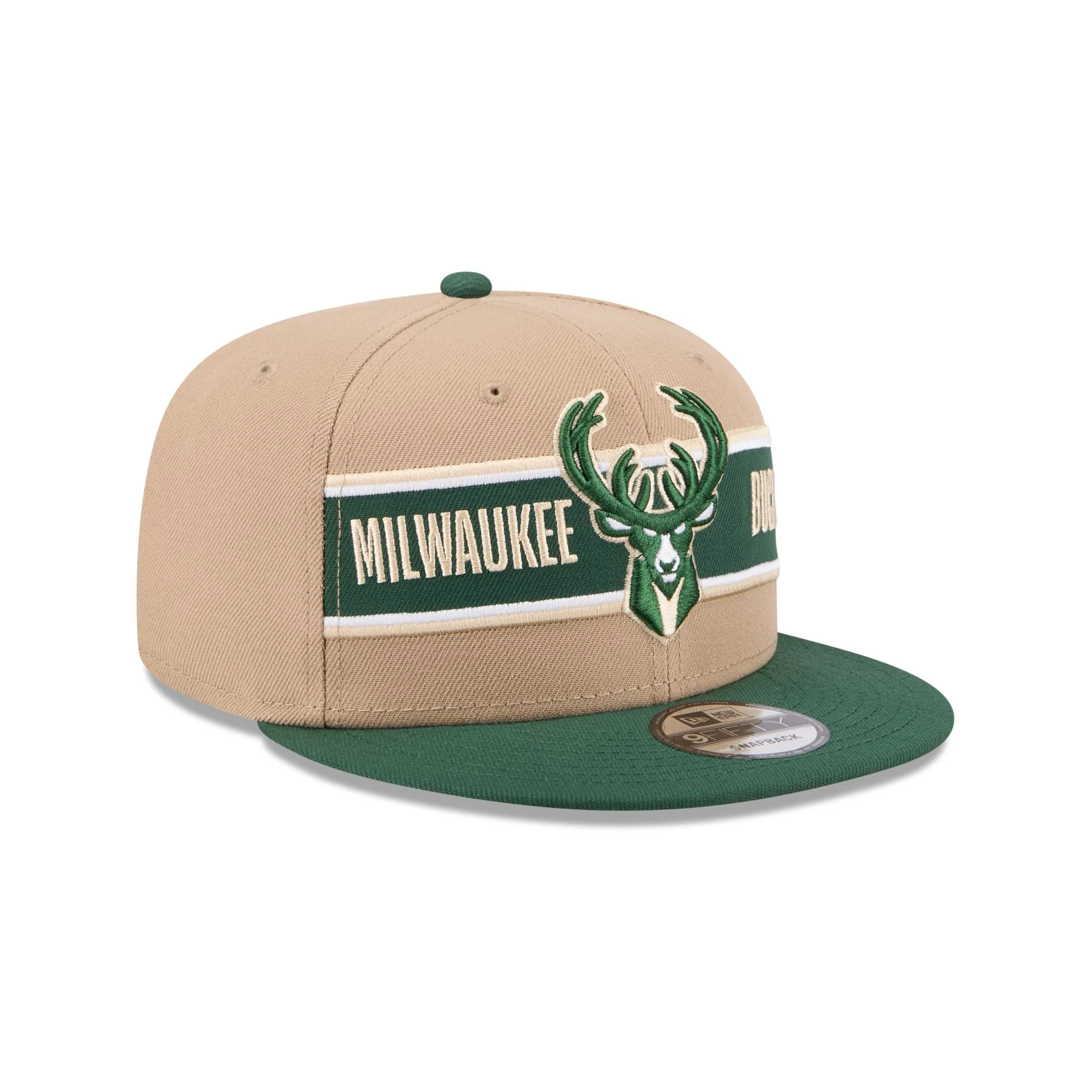 Milwaukee Bucks 2024 Draft 9FIFTY Snapback Hat