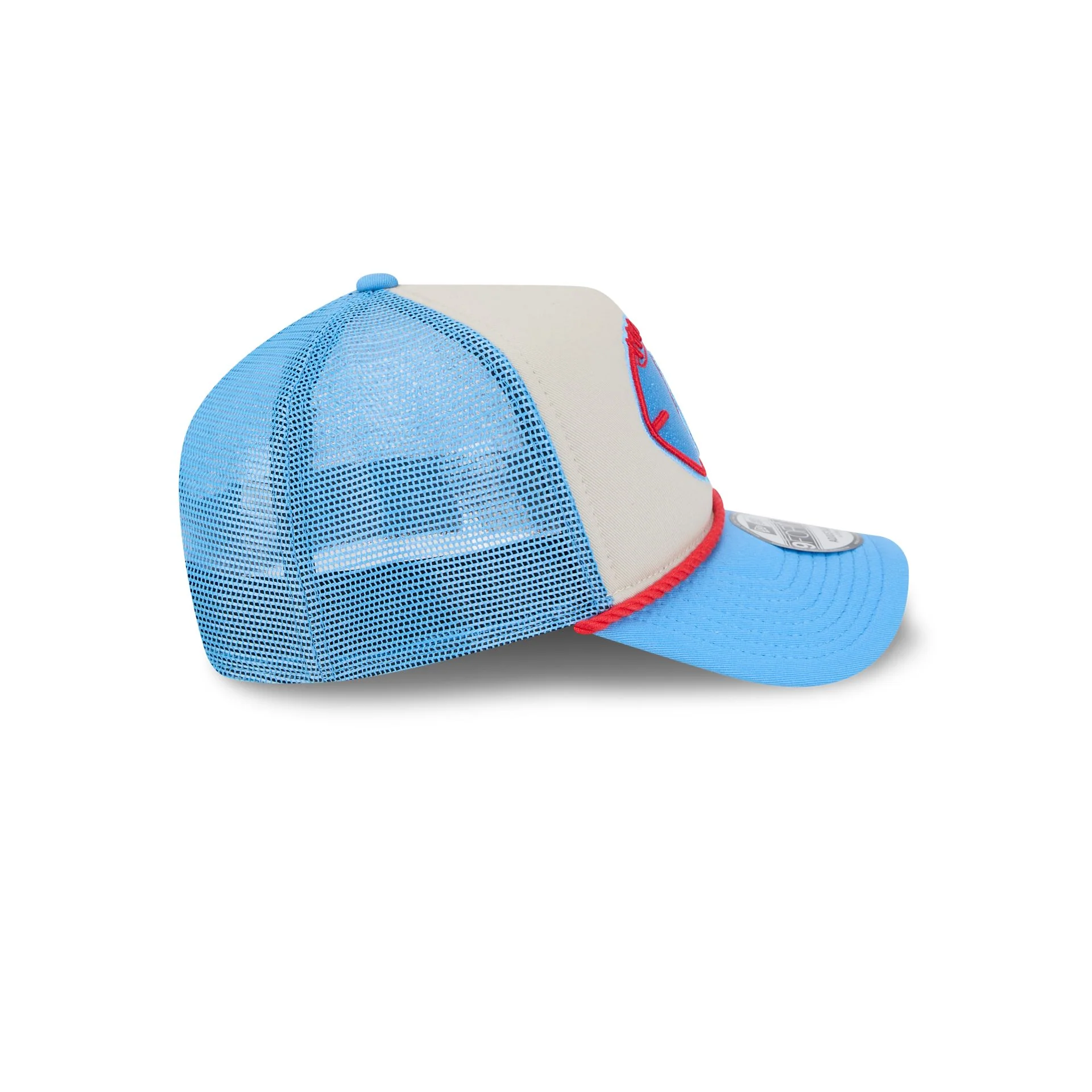 NFL Oilers 2024 Historic Sideline 9FORTY A-Frame Snapback Hat