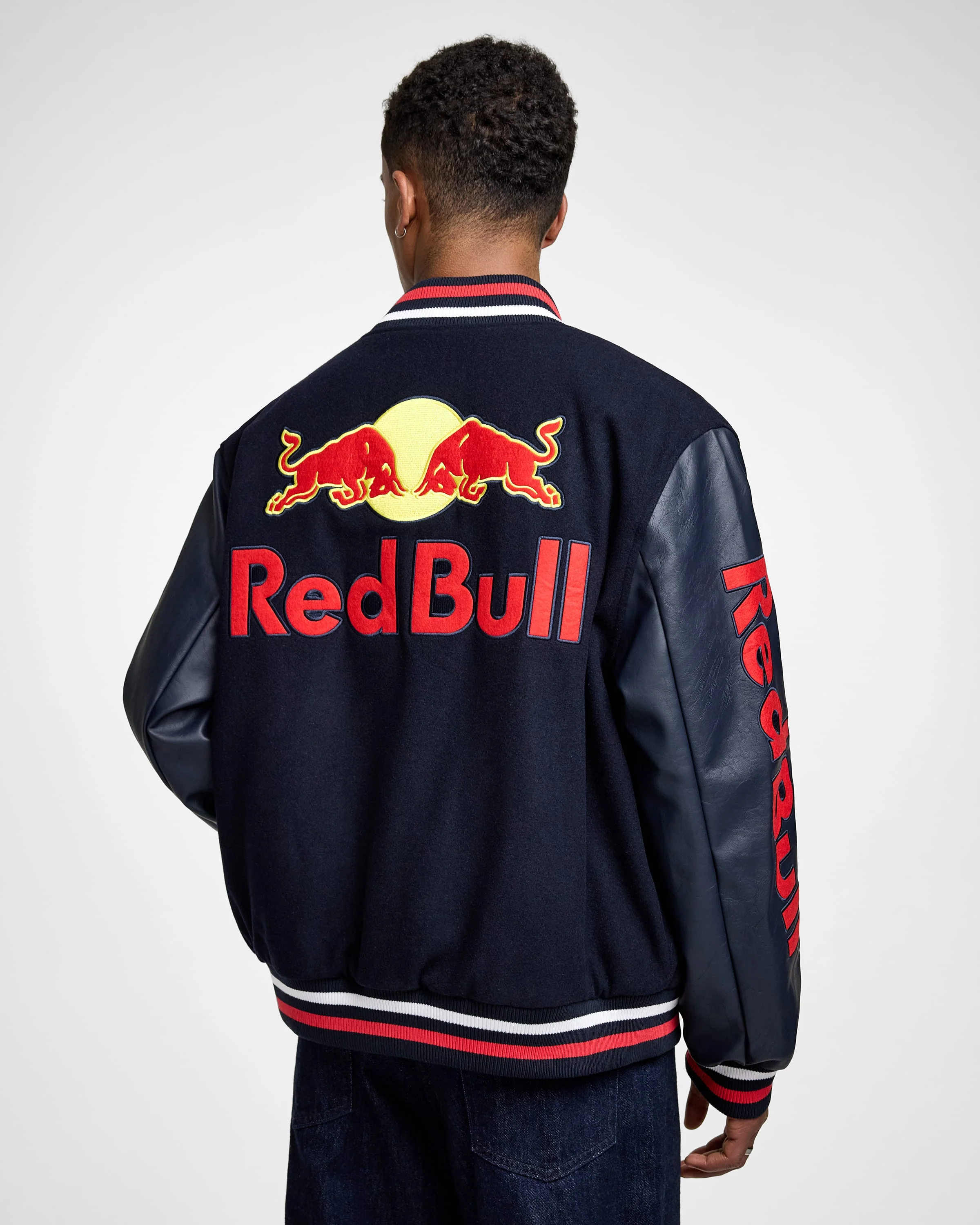 Oracle Red Bull Sim Racing Wool Varsity Jacket