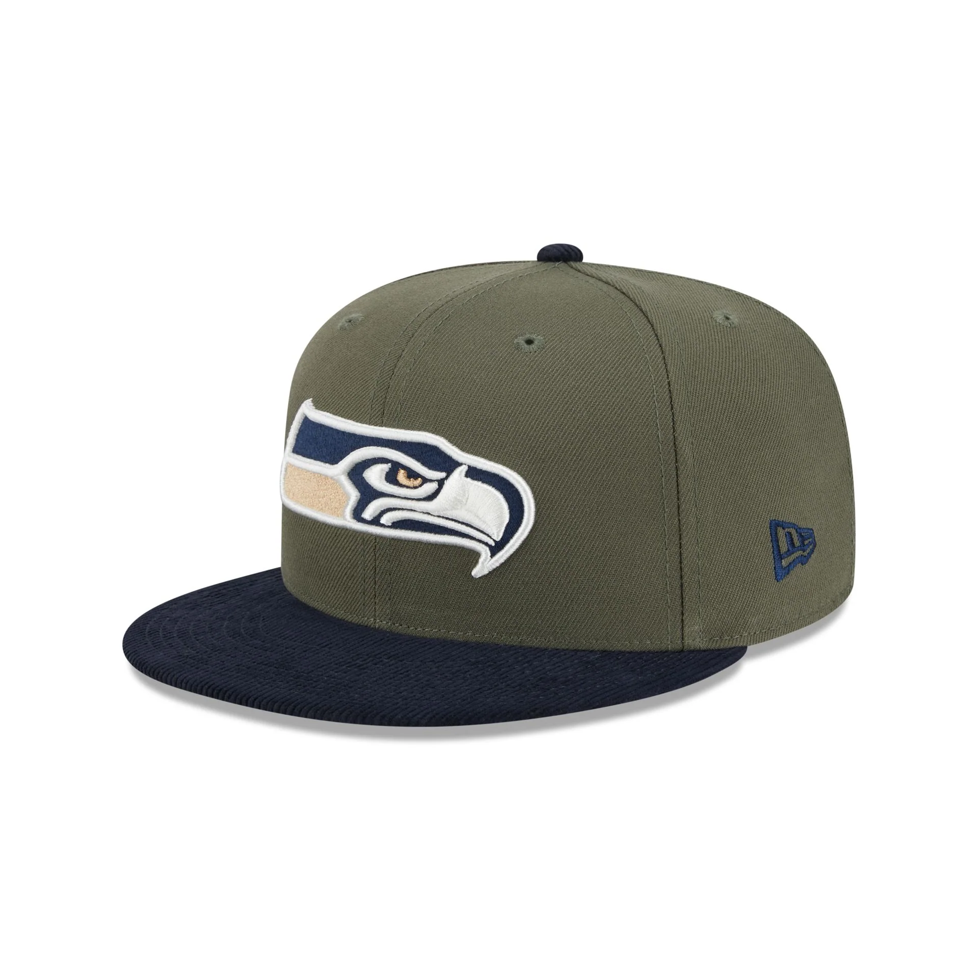 Seattle Seahawks Olive Green 59FIFTY Fitted Hat
