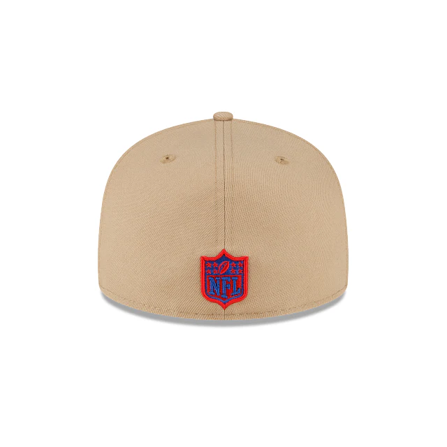 Buffalo Bills Camel 59FIFTY Fitted Hat