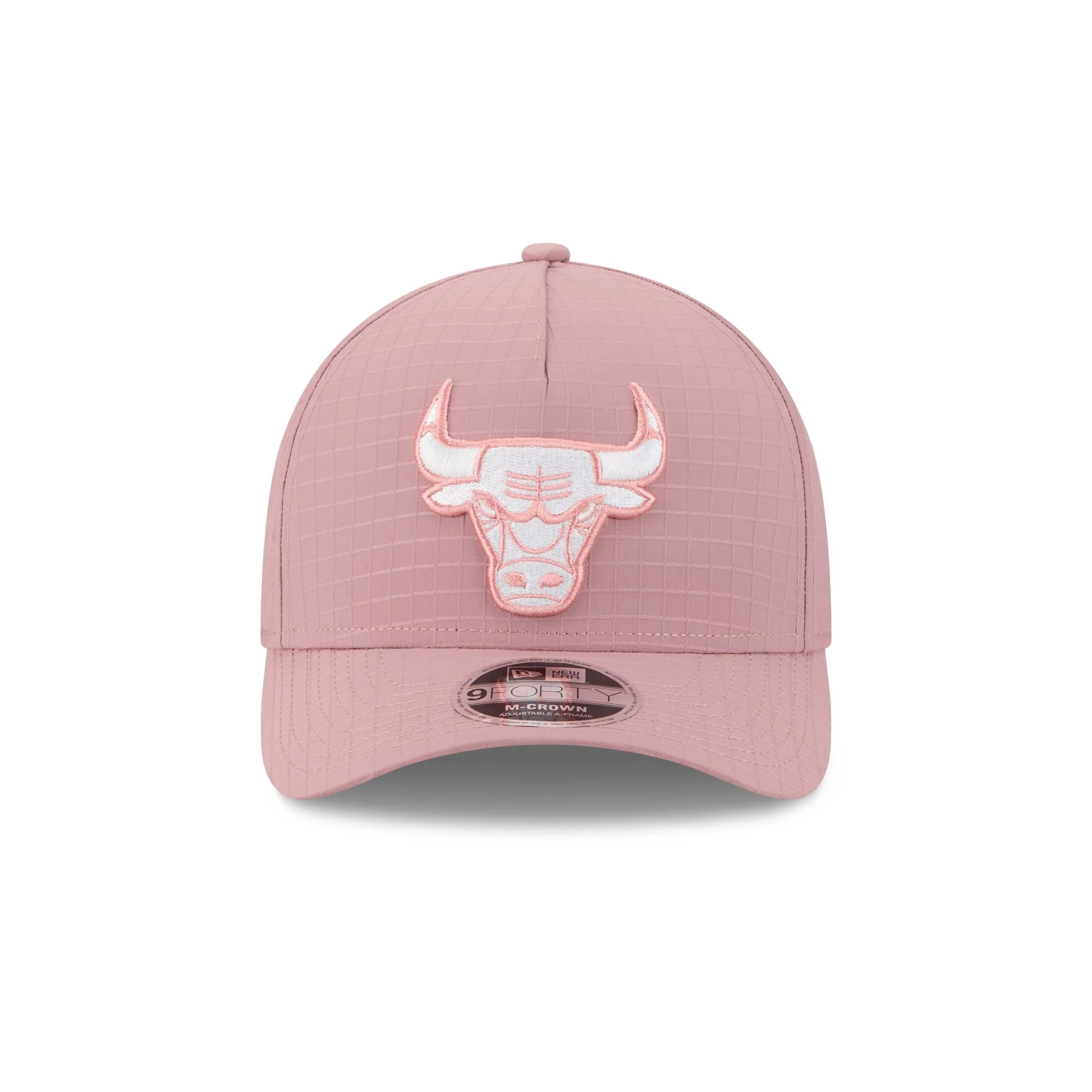 Chicago Bulls Pink Ripstop 9FORTY M-Crown A-Frame Snapback Hat