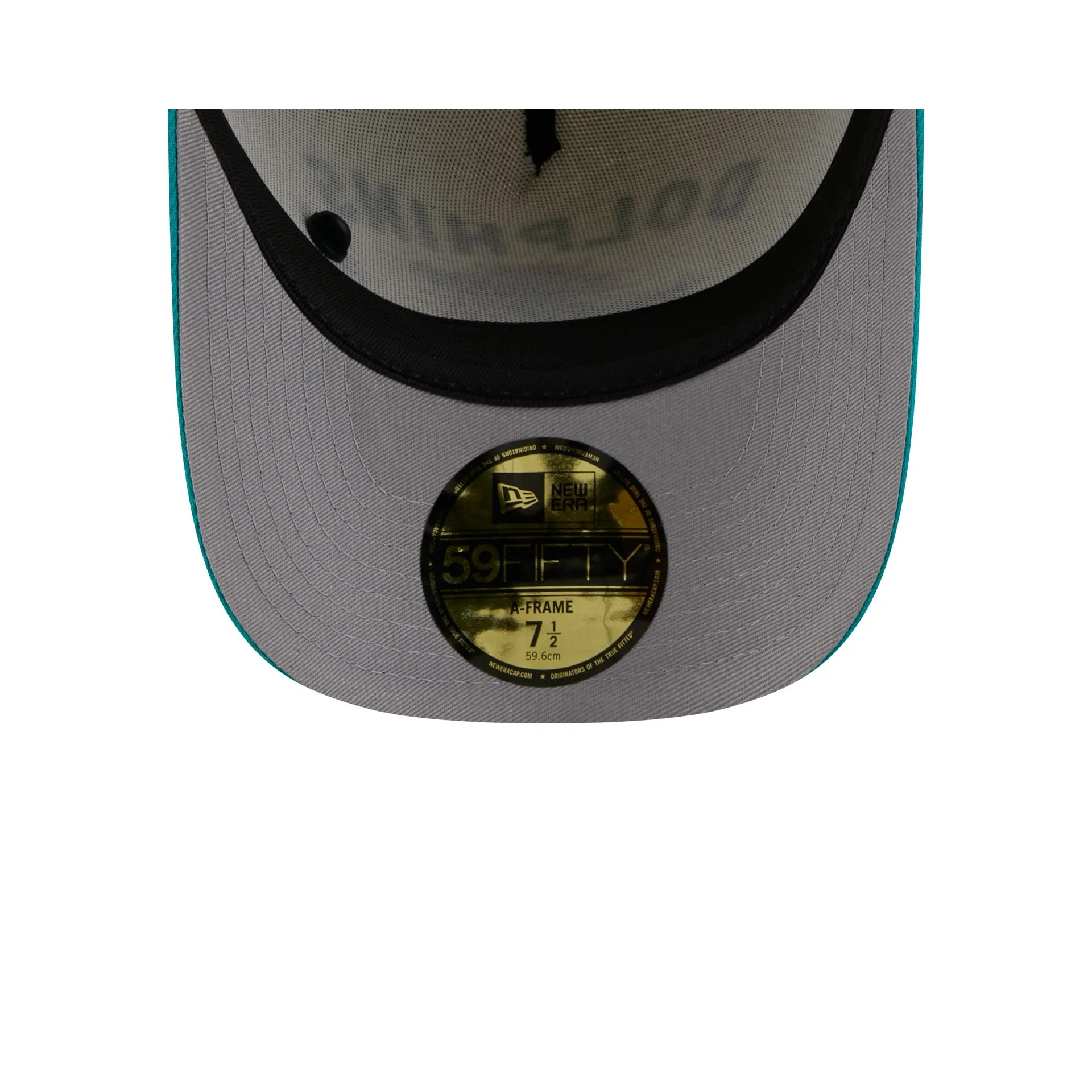 Miami Dolphins 2025 Draft Chrome White 59FIFTY A-Frame Fitted Hat