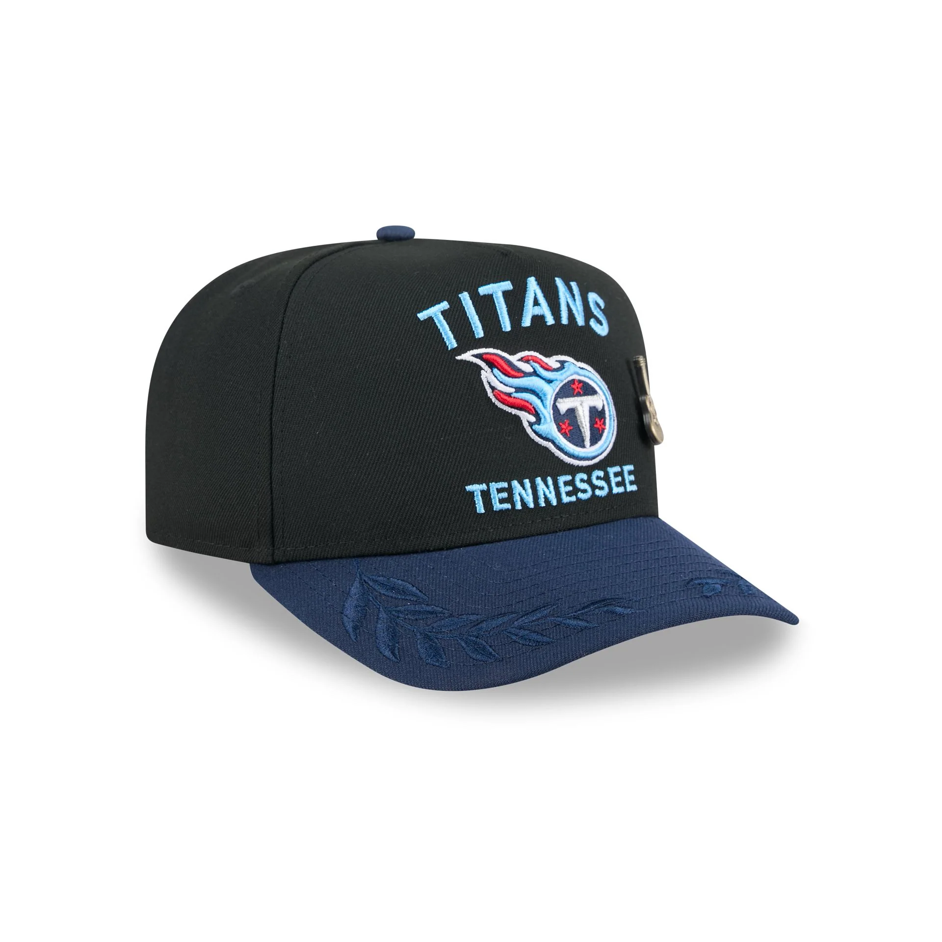 Tennessee Titans 2025 Draft Black 59FIFTY A-Frame Fitted Hat
