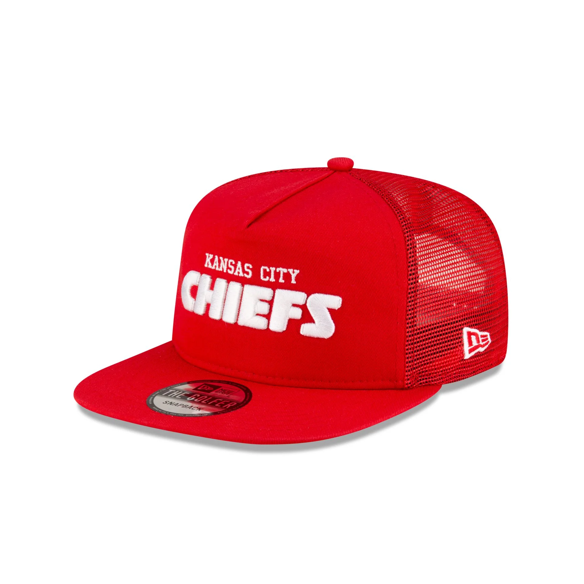 Kansas City Chiefs Washed Script Golfer Snapback