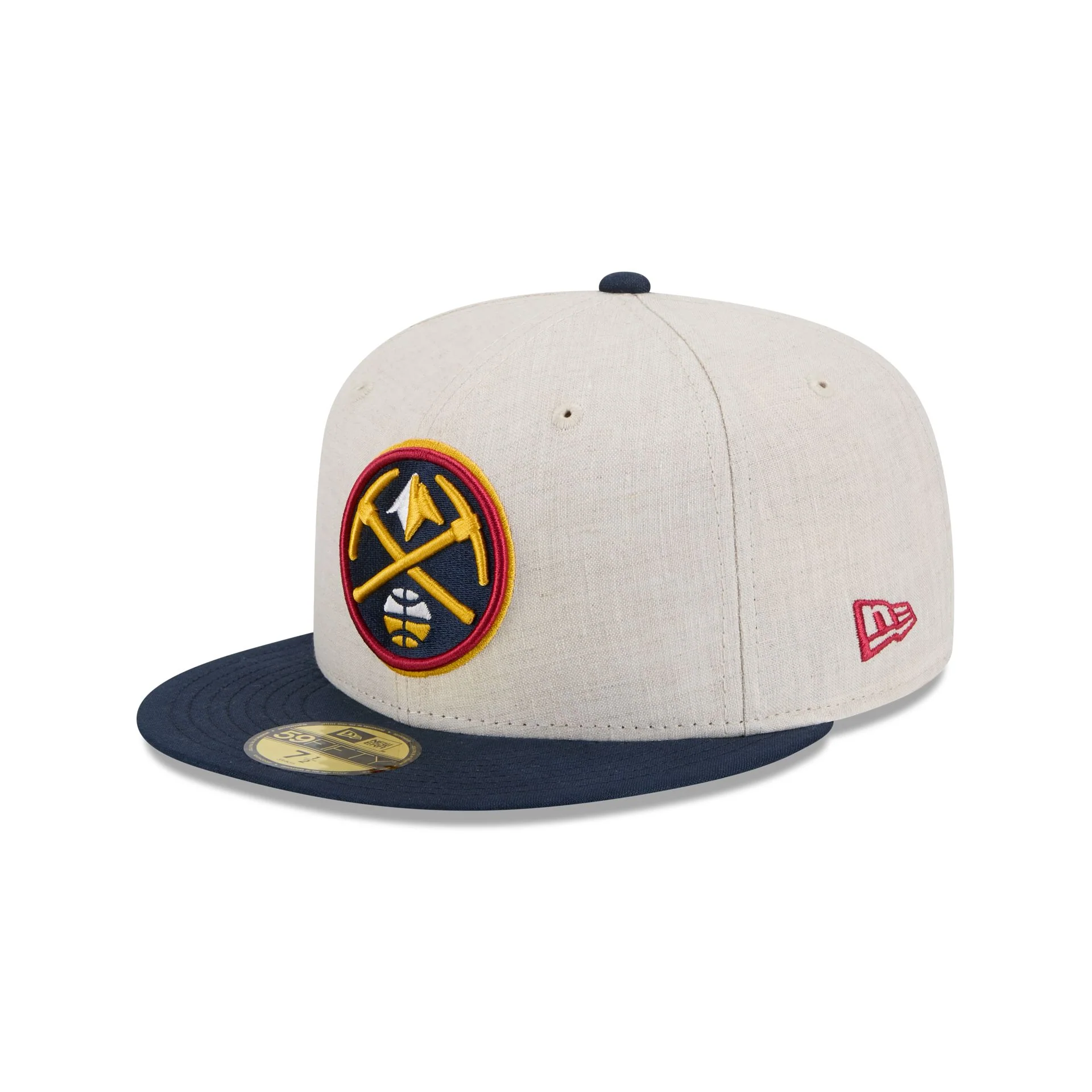 Denver Nuggets Linen 59FIFTY Fitted Hat