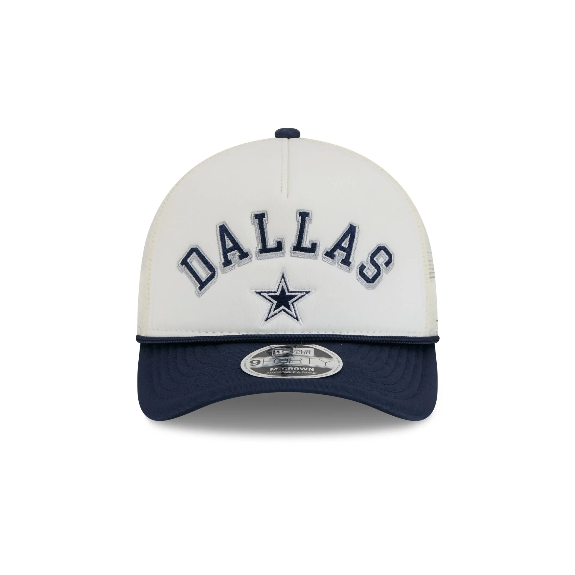 Dallas Cowboys Chrome Arch 9FORTY M-Crown A-Frame Trucker Hat