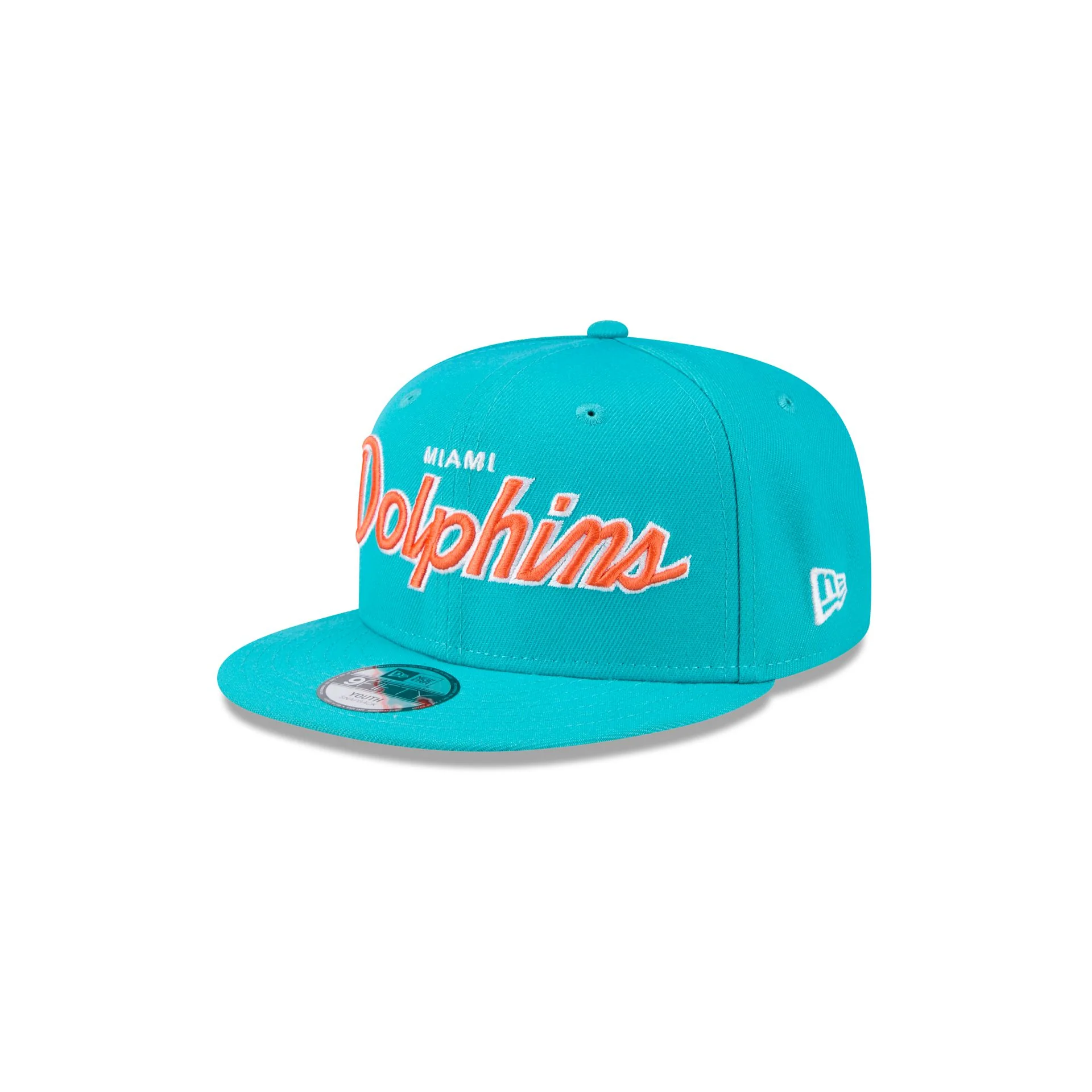 Miami Dolphins Script Kids 9FIFTY Snapback Hat