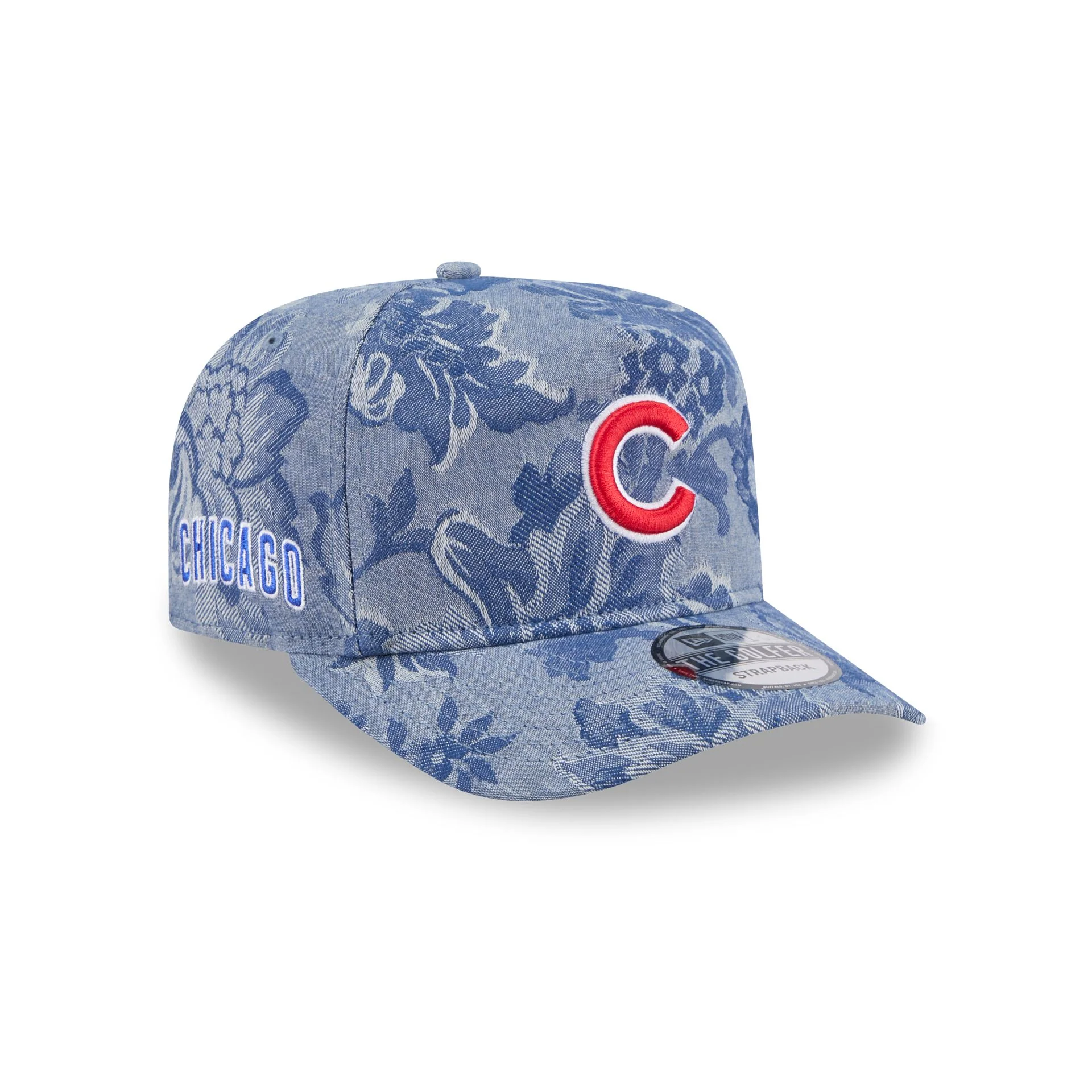 Chicago Cubs Denim Jacquard Golfer Hat