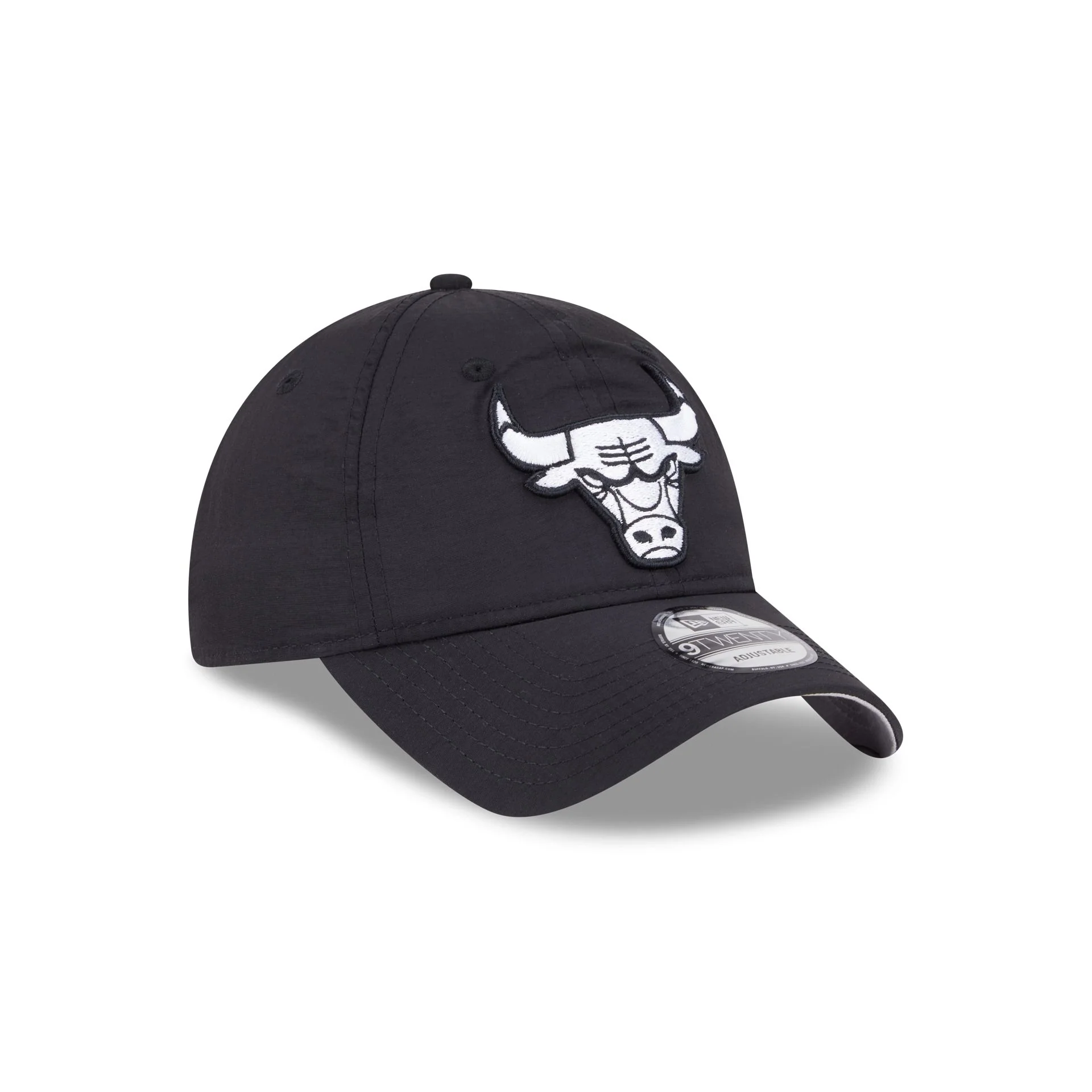 Chicago Bulls Everyday Nylon Black 9TWENTY Adjustable Hat