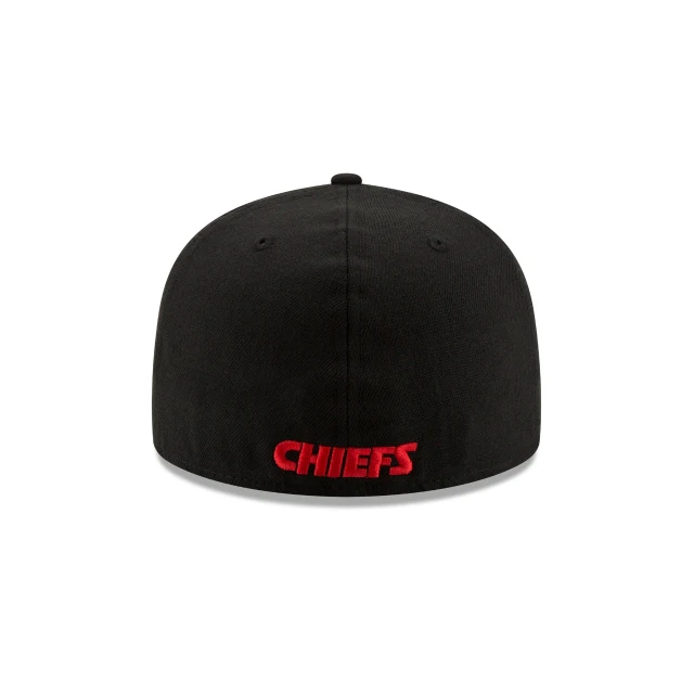 Kansas City Chiefs Black 59FIFTY Fitted Hat