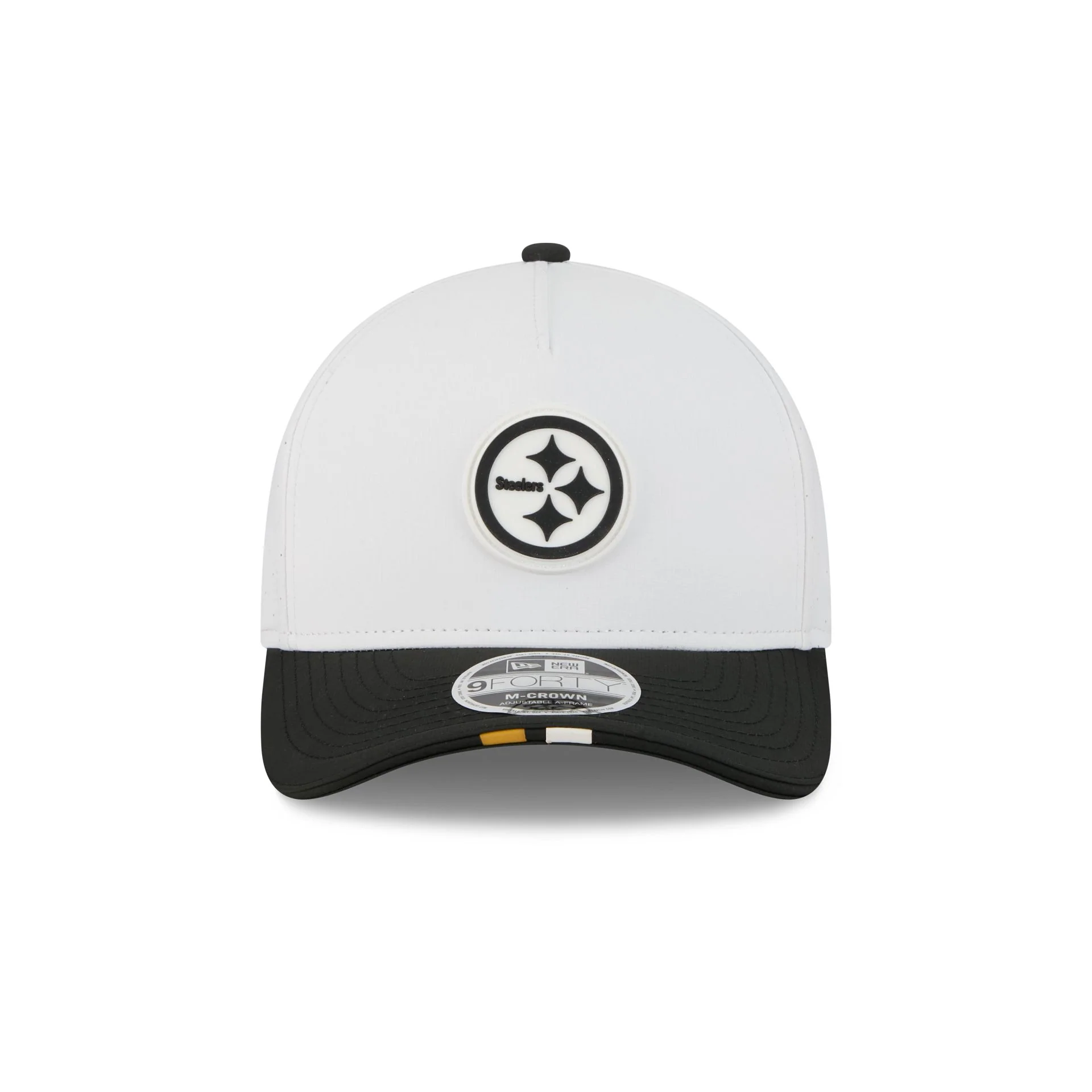 Pittsburgh Steelers 2025 Training 9FORTY M-Crown A-Frame Snapback Hat