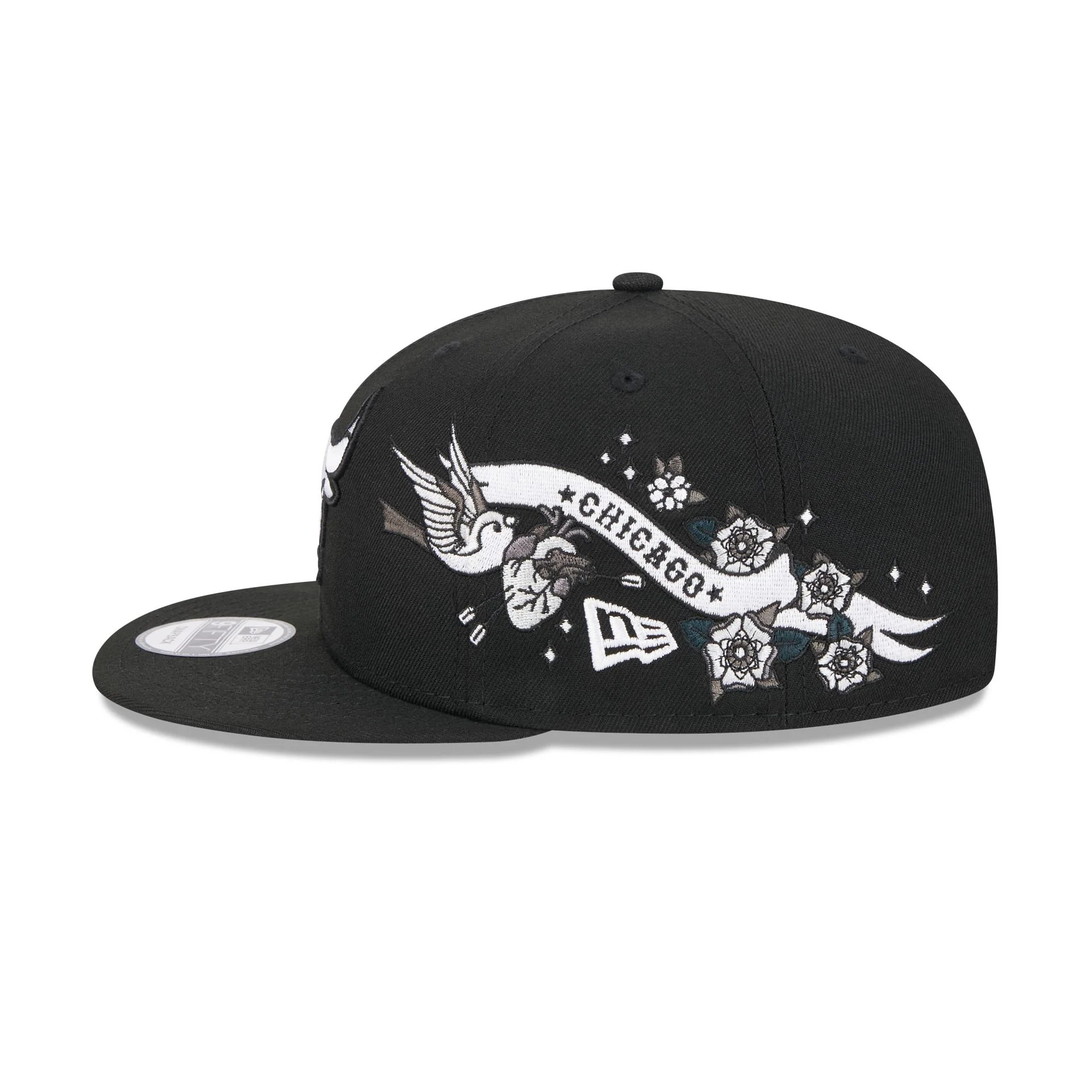 Chicago Bulls City Art 9FIFTY Snapback Hat