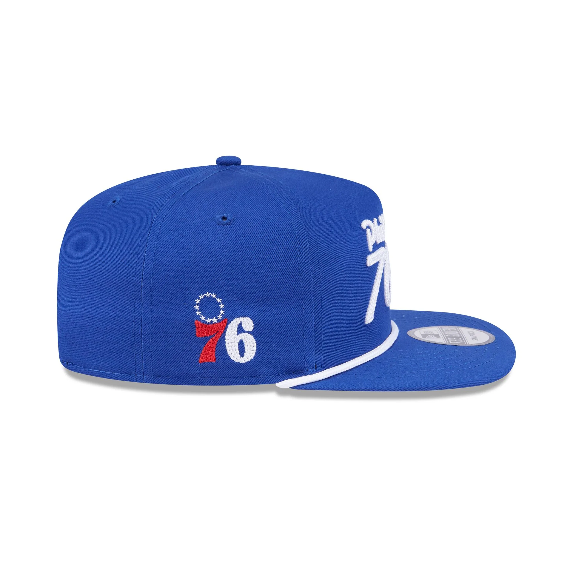 Philadelphia 76ers Team Text Golfer Hat