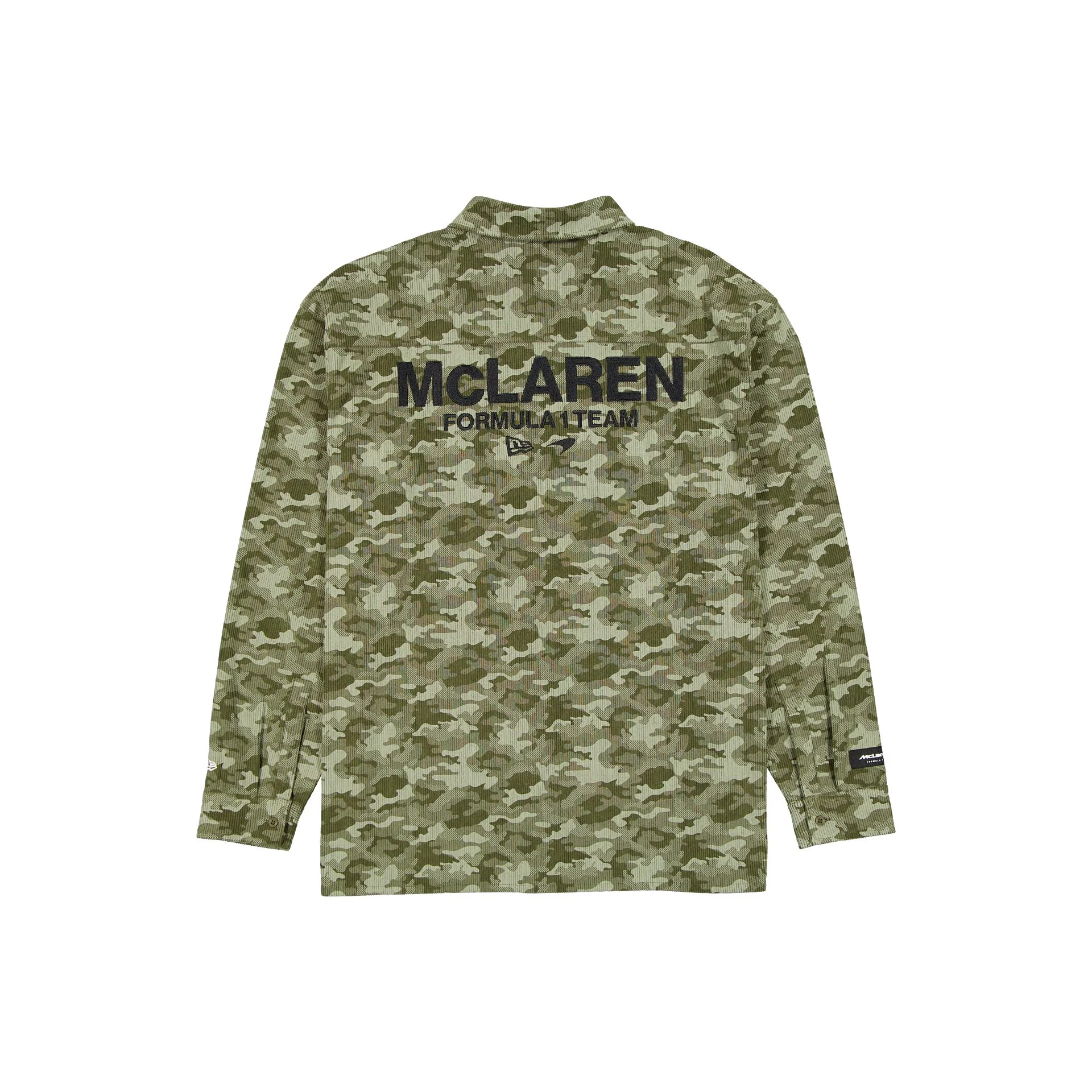 McLaren Formula 1 Team Green Camo Long Sleeve Shirt