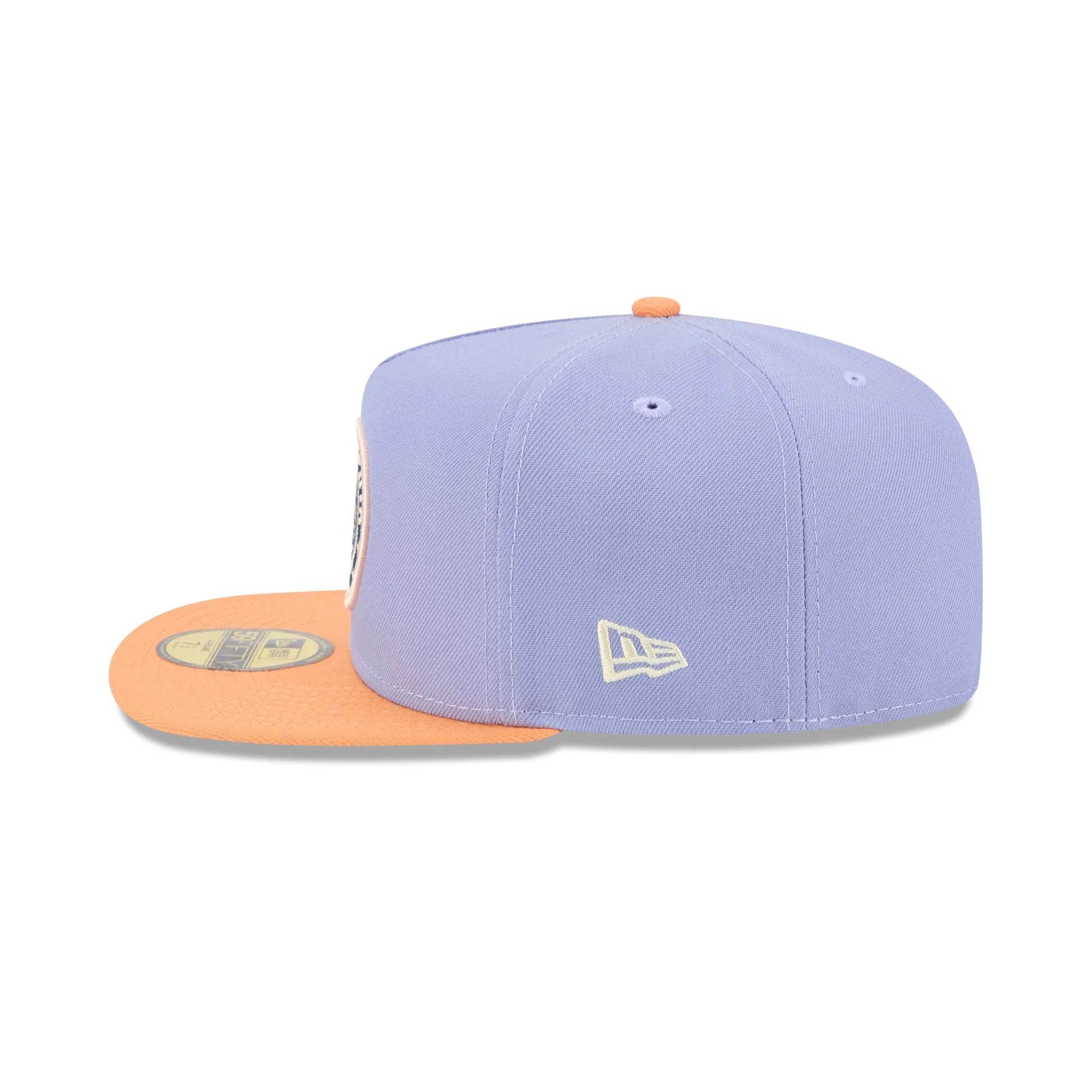 Philadelphia 76ers Lavender 59FIFTY A-Frame Fitted Hat
