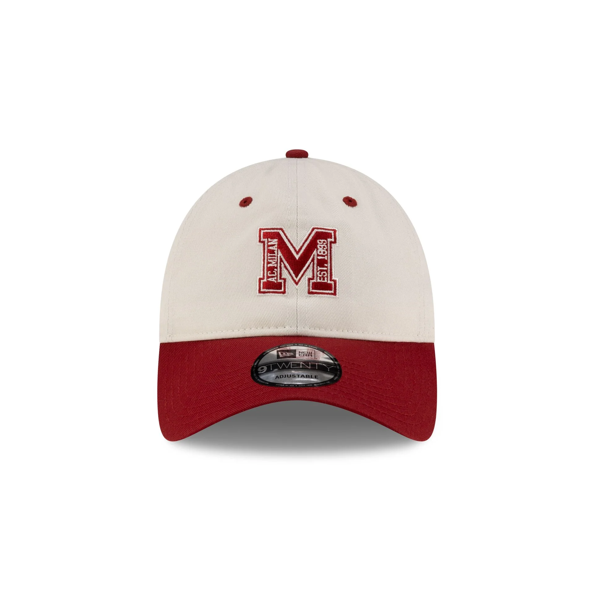 AC Milan M Logo Red 9TWENTY Adjustable Hat