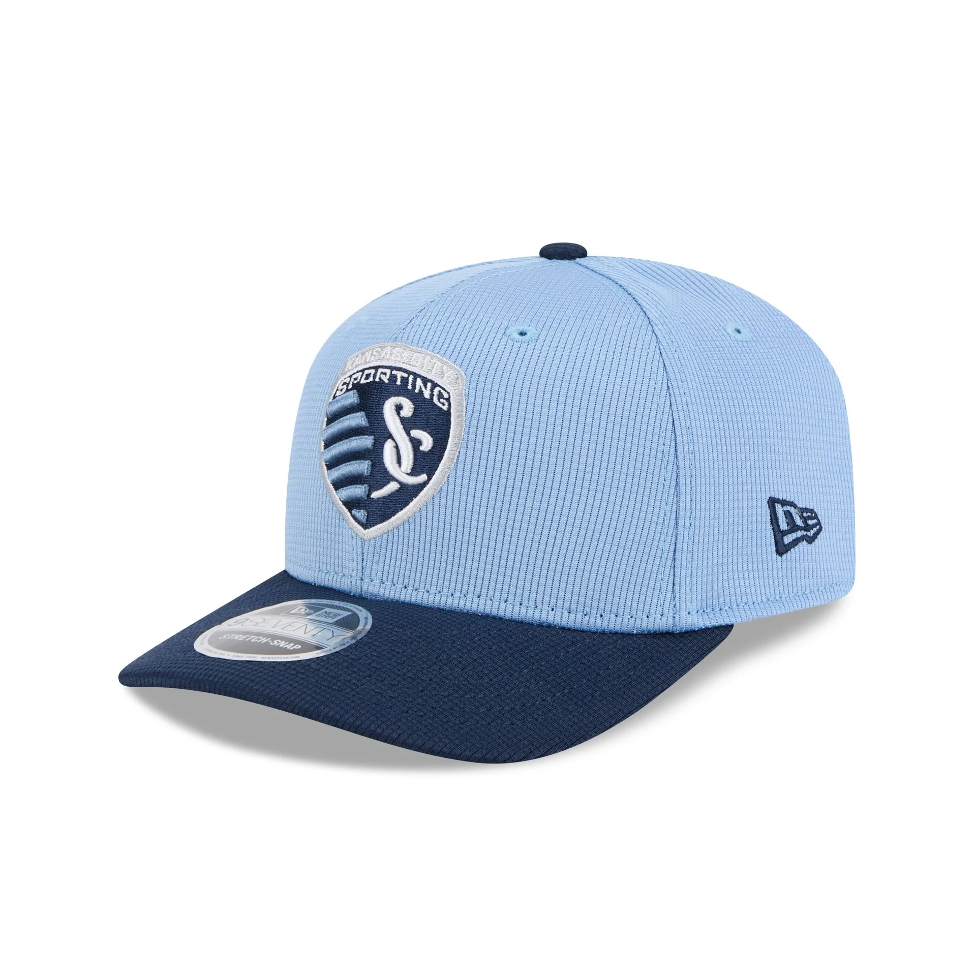 Sporting Kansas City 2025 Jersey Hook 9SEVENTY Stretch-Snap Hat