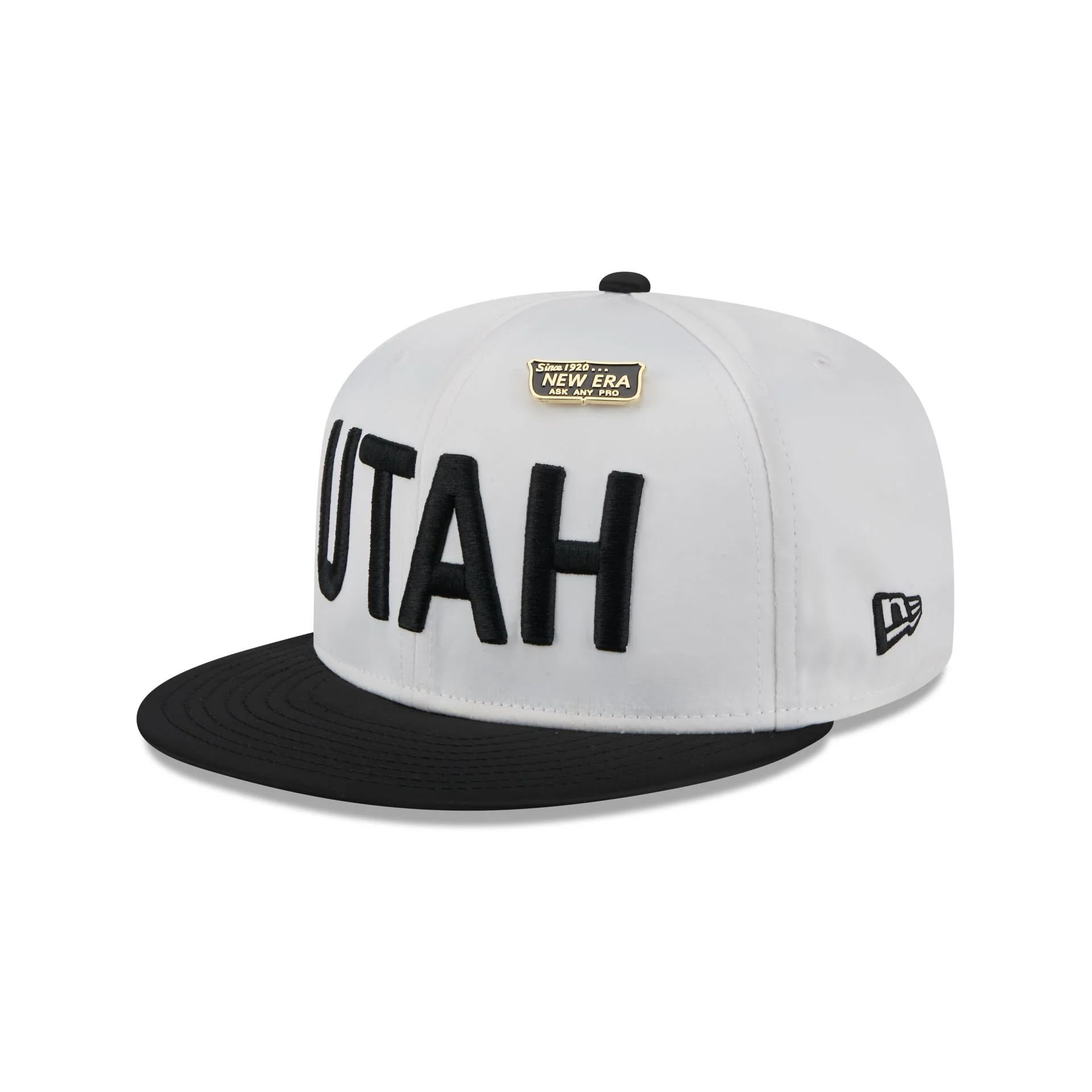 Utah Jazz Satin Pin 9FIFTY Snapback Hat
