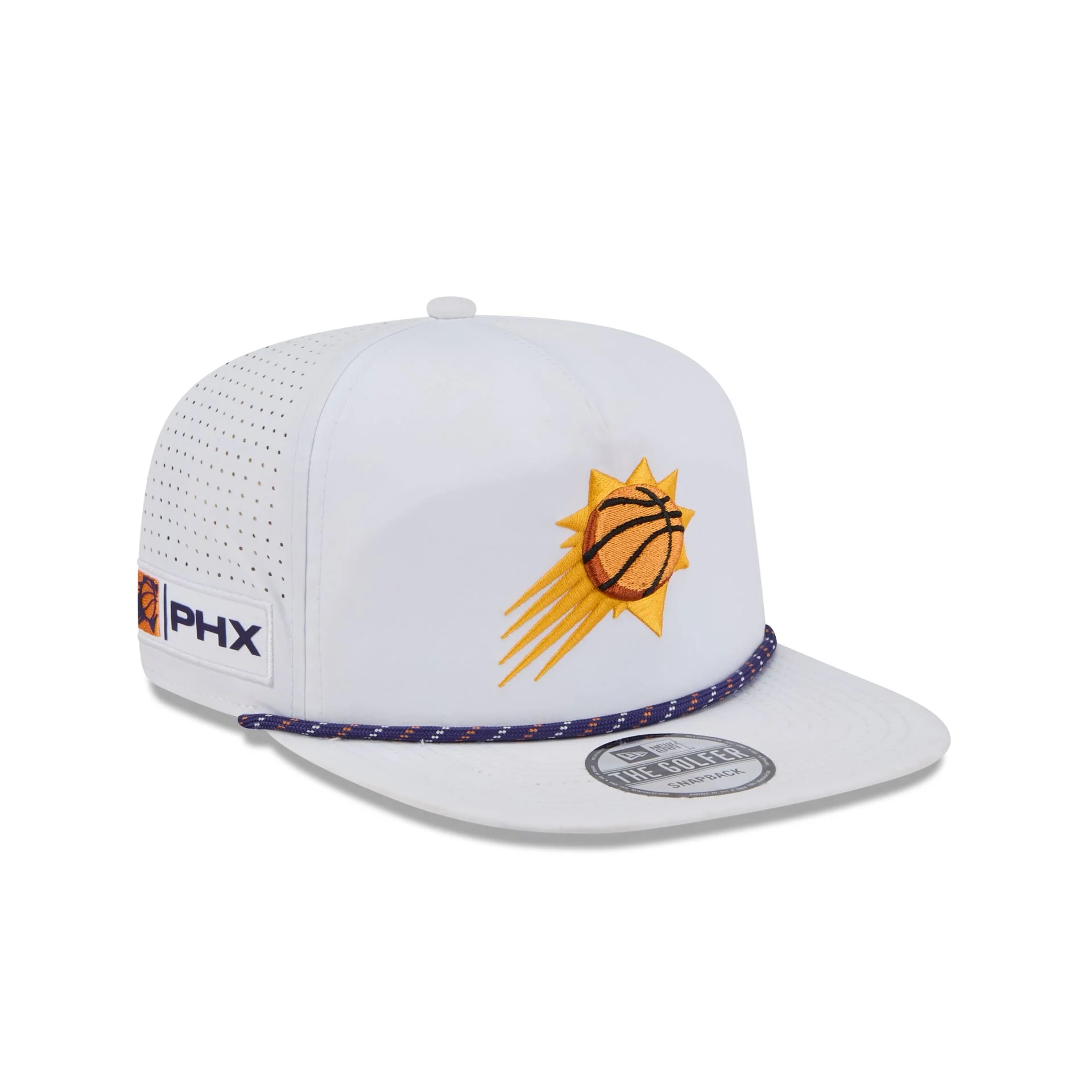 Phoenix Suns Optic White Performance Rope Golfer Hat
