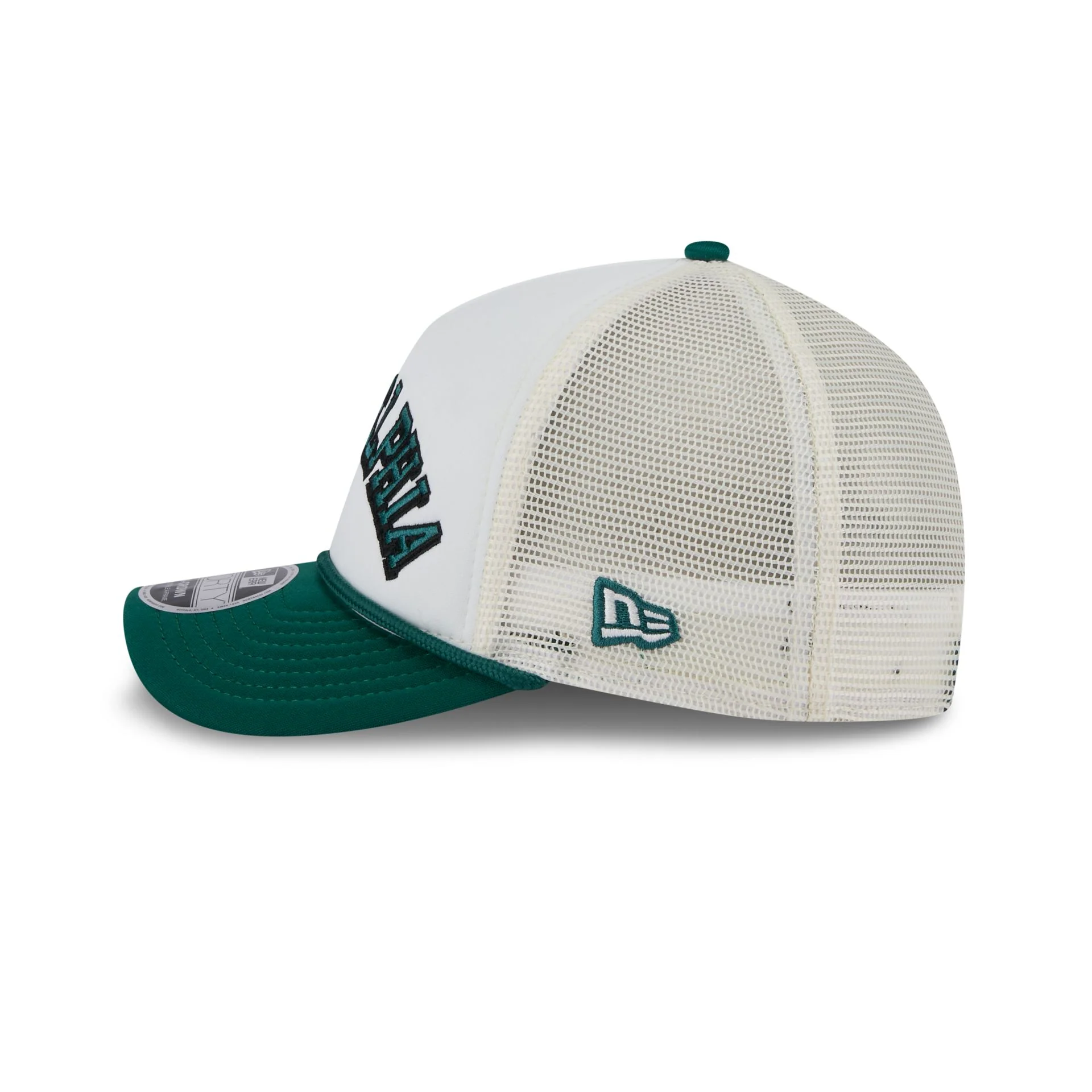 Philadelphia Eagles Chrome Arch 9FORTY M-Crown A-Frame Trucker Hat