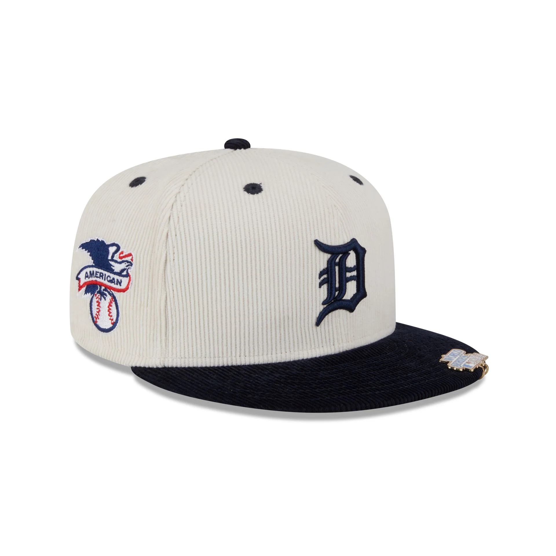 Detroit Tigers Two Tone Cord 59FIFTY Fitted Hat