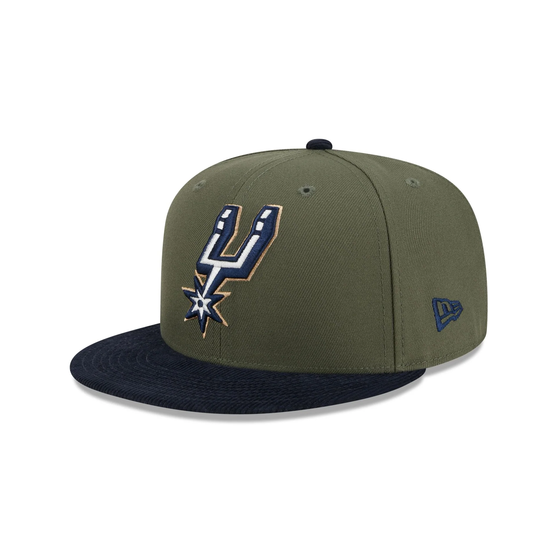 San Antonio Spurs Olive Green 59FIFTY Fitted Hat