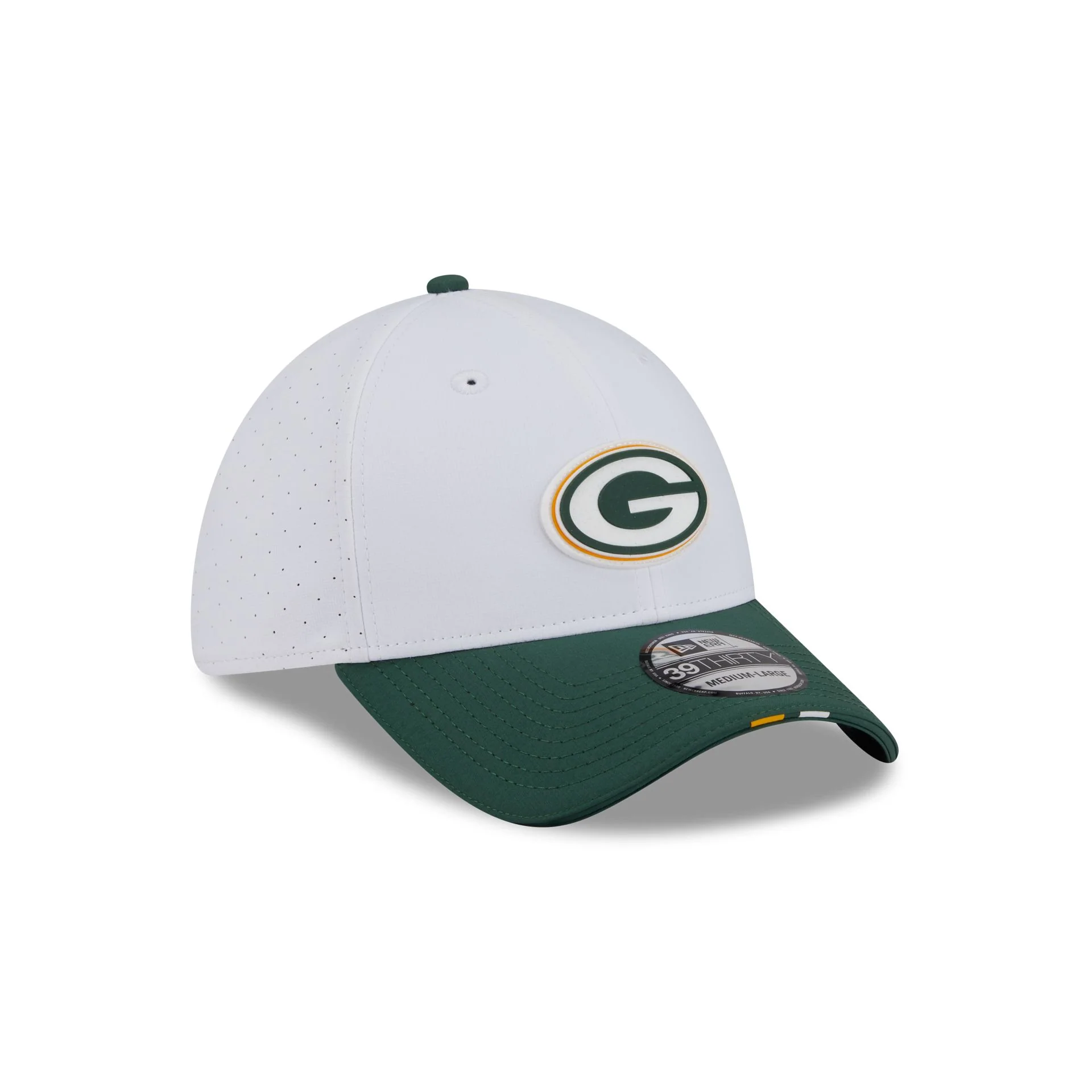 Green Bay Packers 2025 Training 39THIRTY Stretch Fit Hat