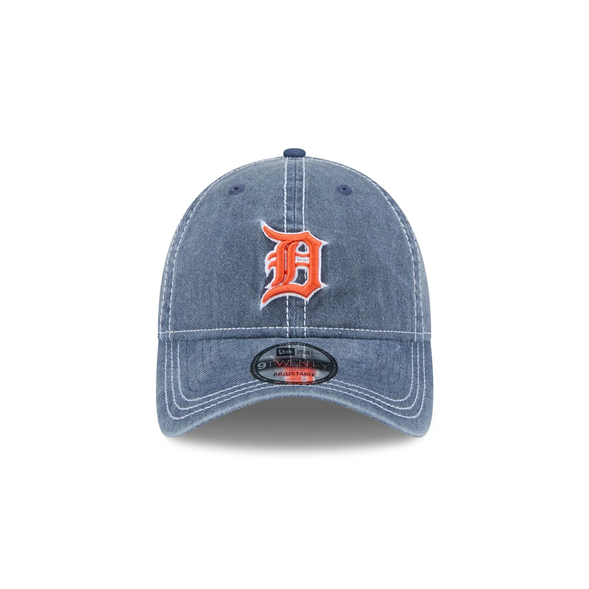 Detroit Tigers Washed Contrast 9TWENTY Adjustable Hat