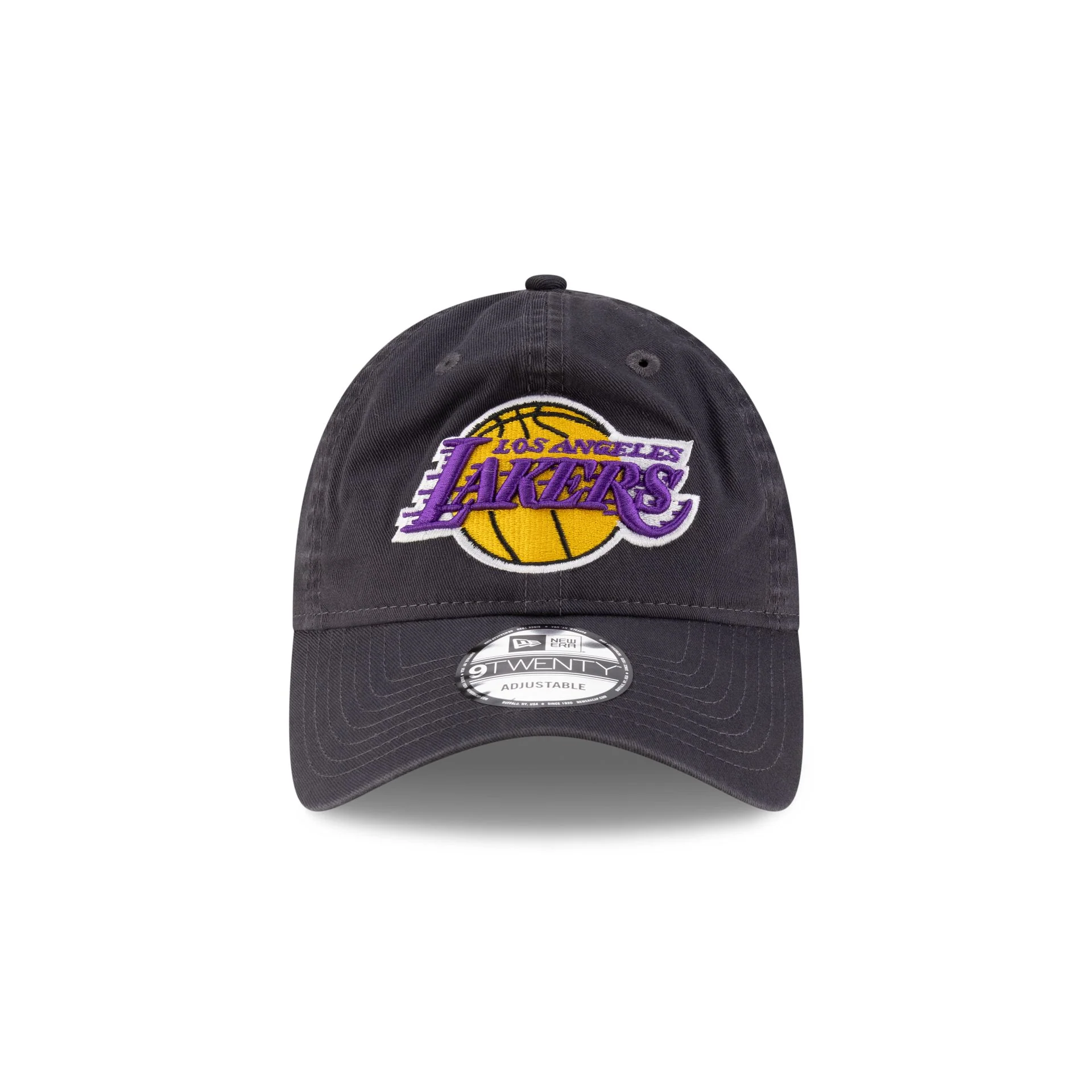Los Angeles Lakers Core Classic Gray 9TWENTY Adjustable Hat