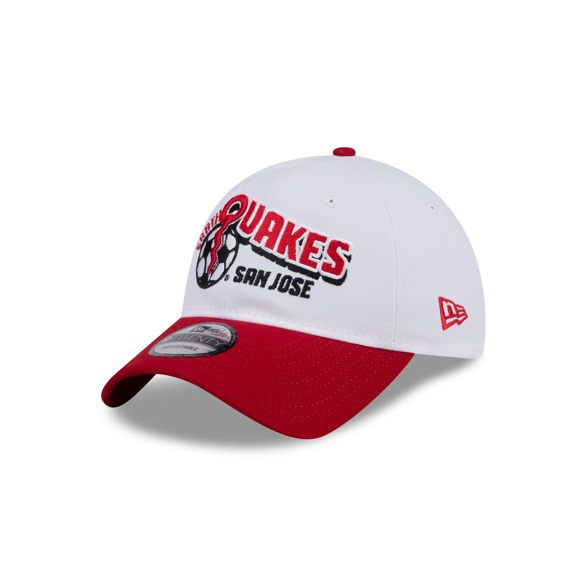 San Jose Earthquakes 2024 Jersey Hook 9TWENTY Adjustable Hat