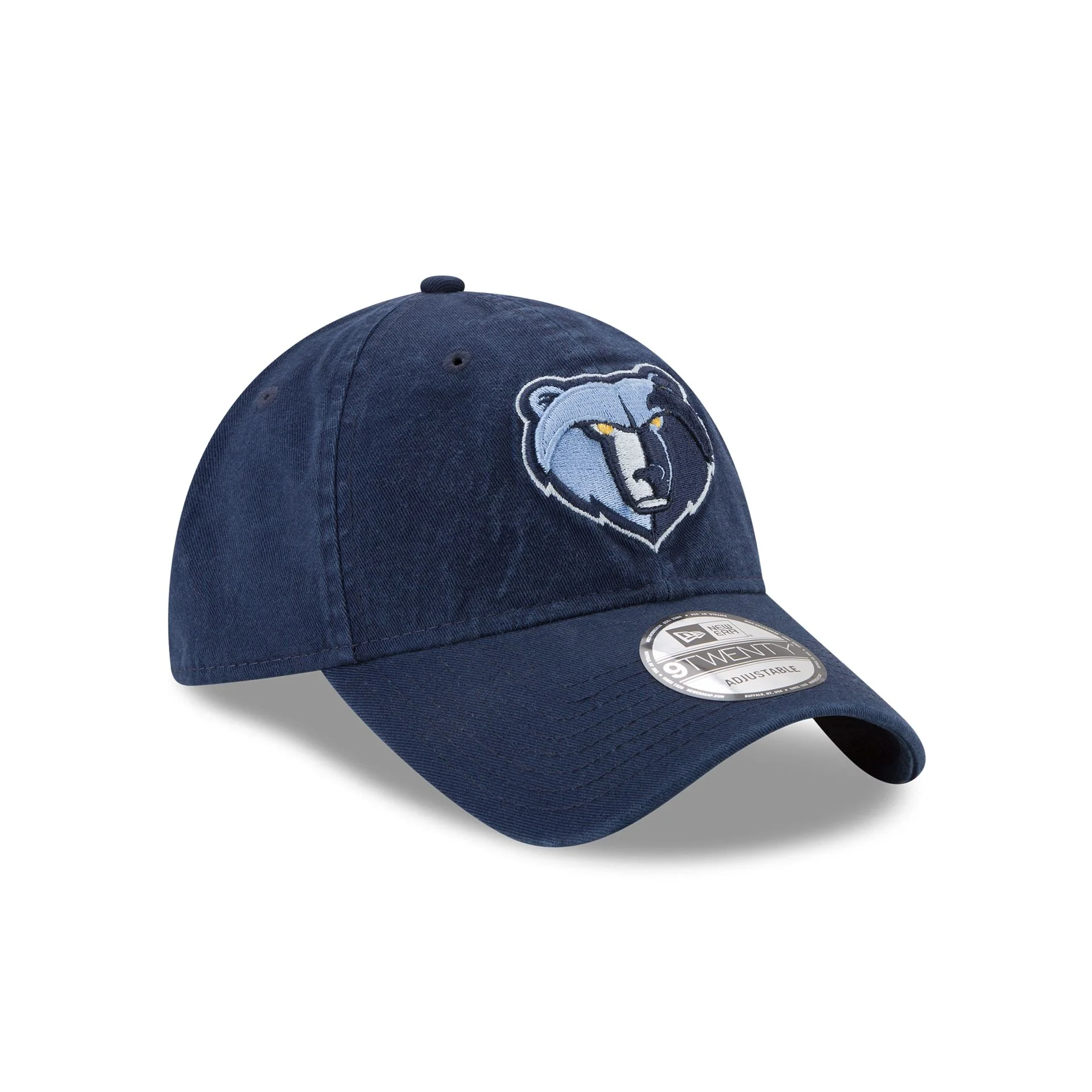 Memphis Grizzlies Core Classic Blue 9TWENTY Adjustable Hat