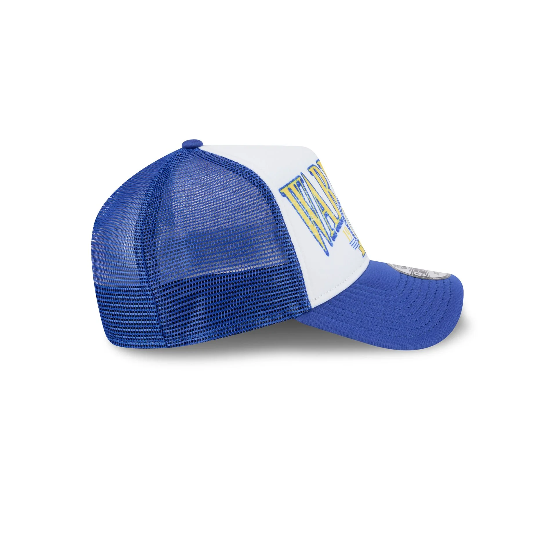 Golden State Warriors Distressed 9FORTY A-Frame Trucker Hat
