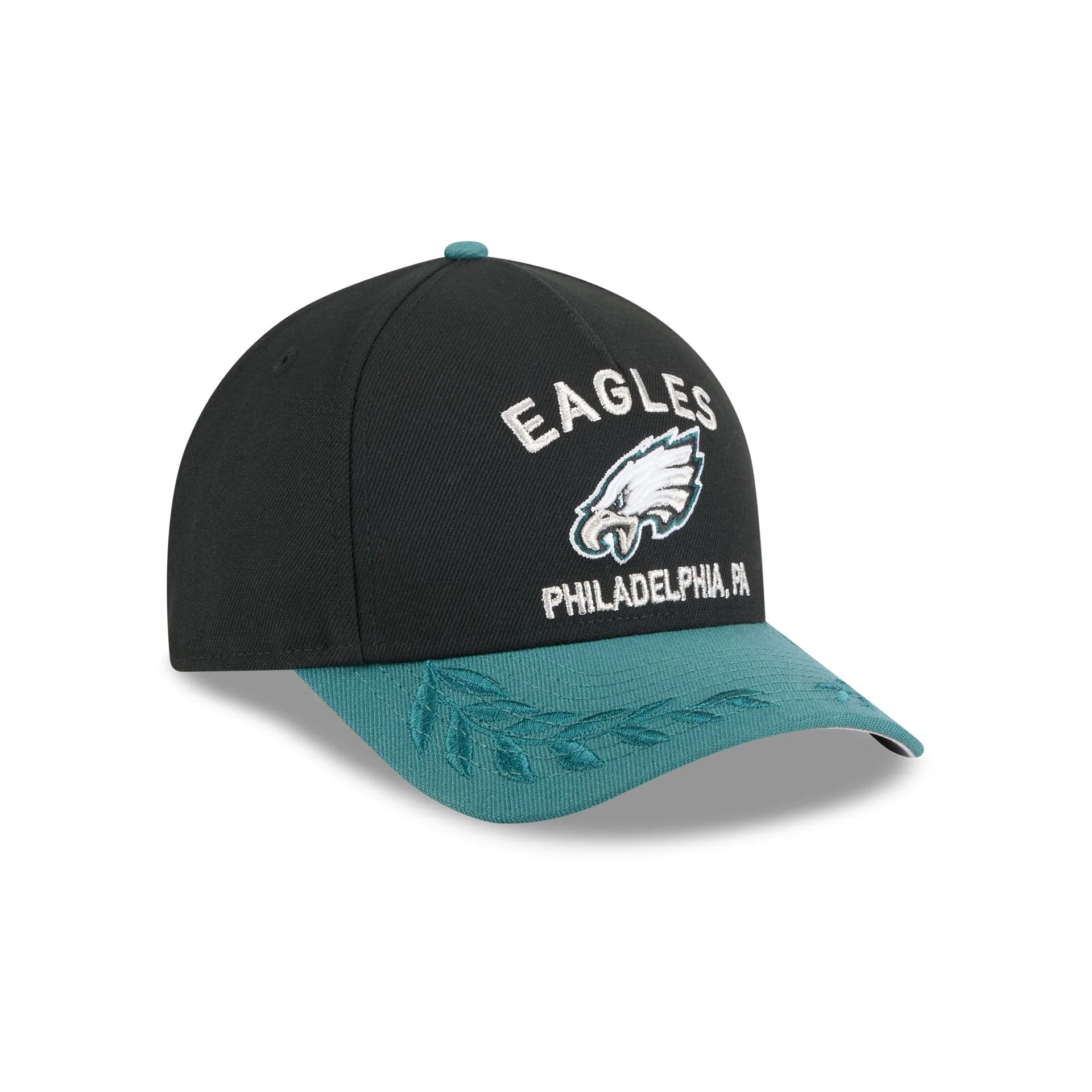 Philadelphia Eagles 2025 Draft 9FORTY M-Crown A-Frame Snapback Hat