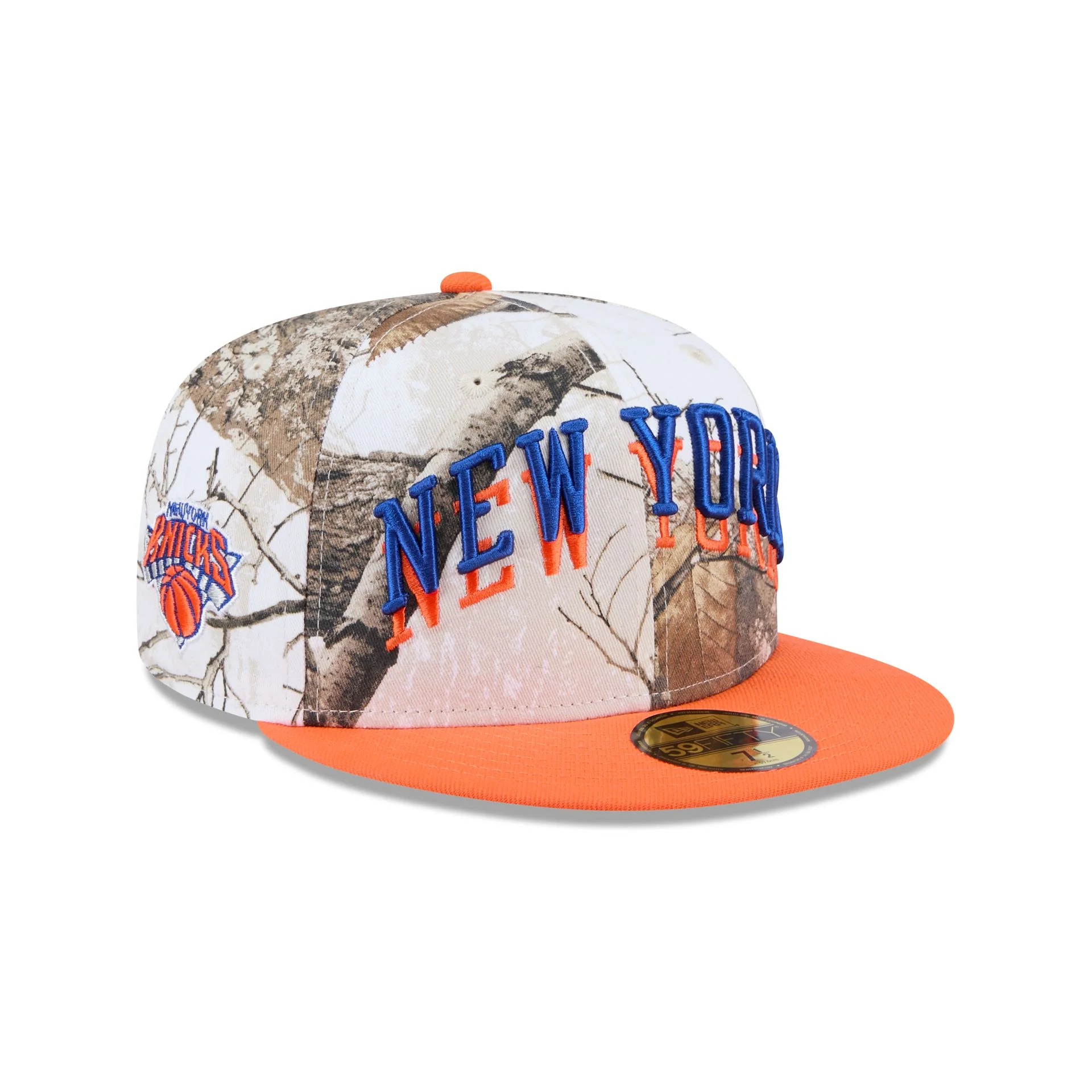 New York Knicks 2024 Country x City Realtree 59FIFTY Fitted Hat