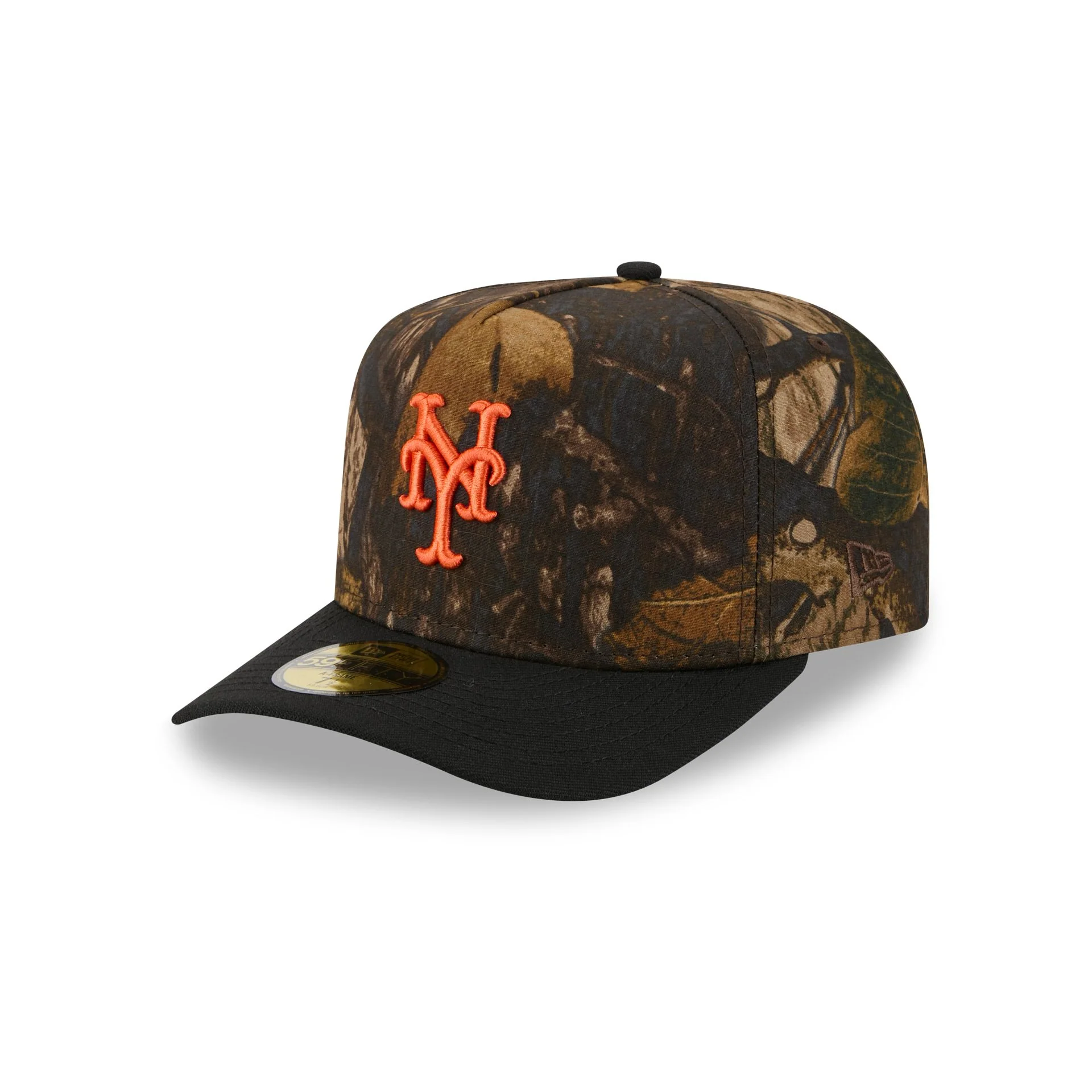 New York Mets Ripstop Camo 59FIFTY A-Frame Fitted Hat