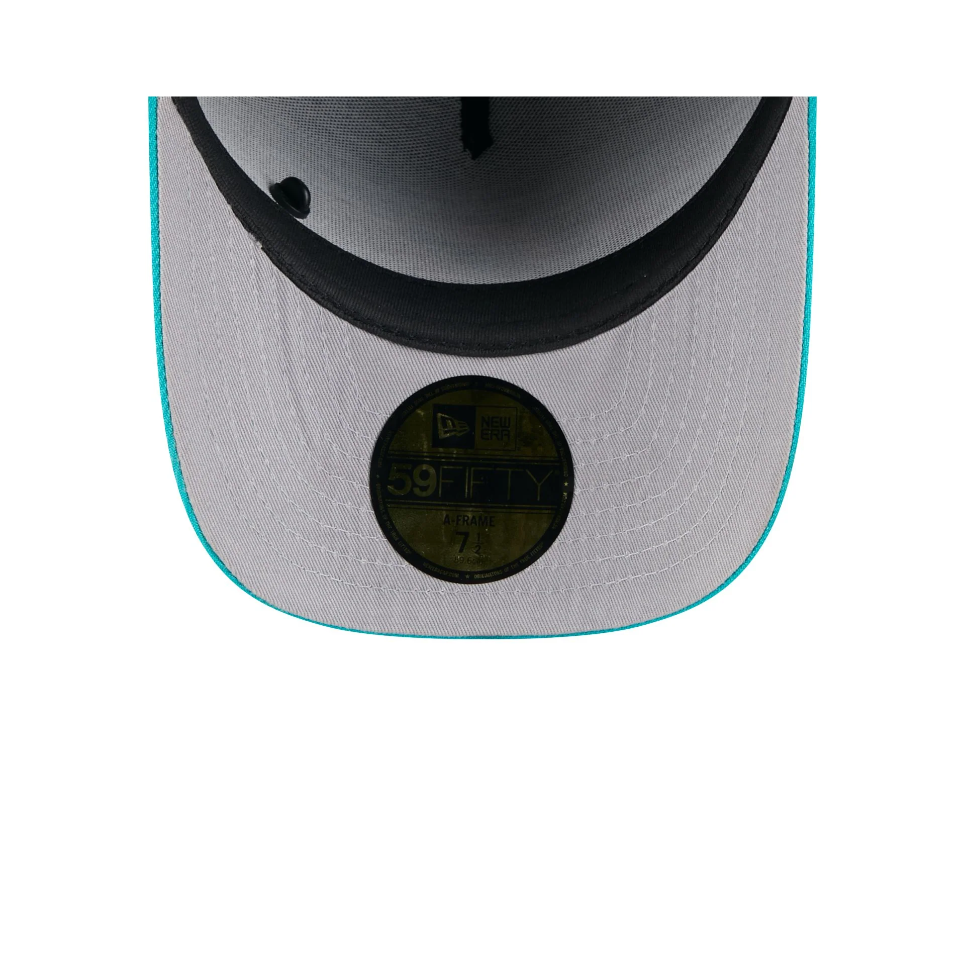 Miami Dolphins 2025 Draft Black 59FIFTY A-Frame Fitted Hat