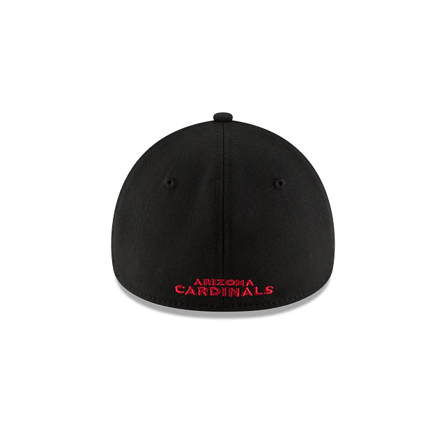 Arizona Cardinals Team Classic Black 39THIRTY Stretch Fit Hat