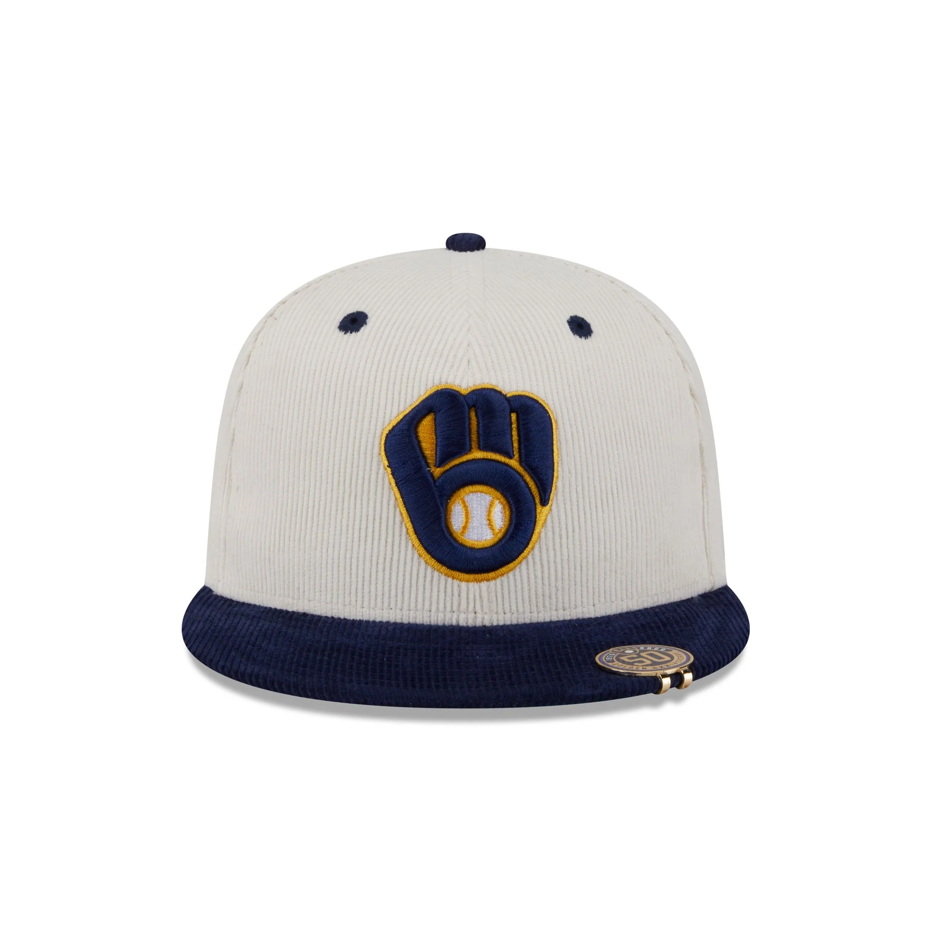 Milwaukee Brewers Two Tone Cord 59FIFTY Fitted Hat