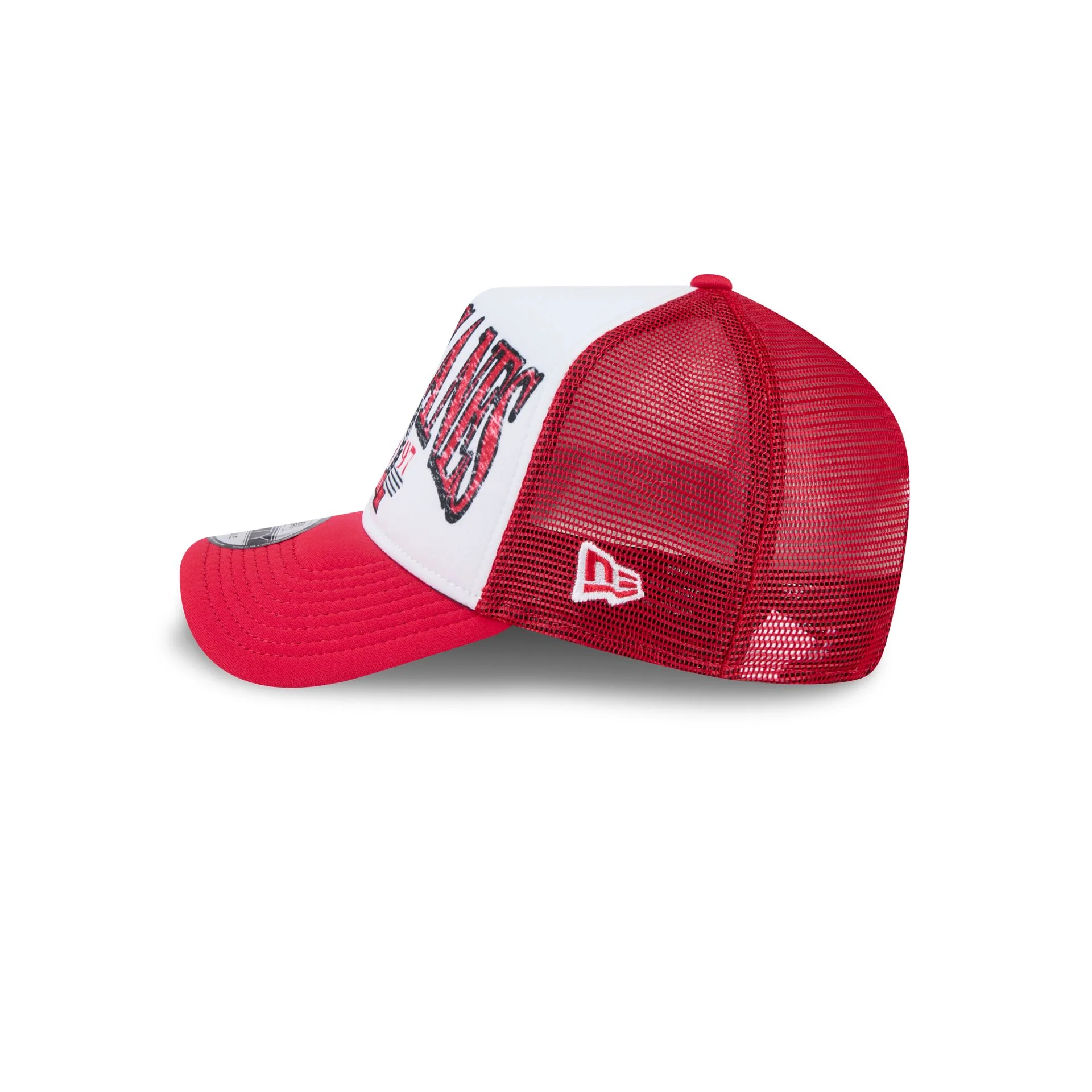 Carolina Hurricanes Distressed 9FORTY A-Frame Trucker Hat