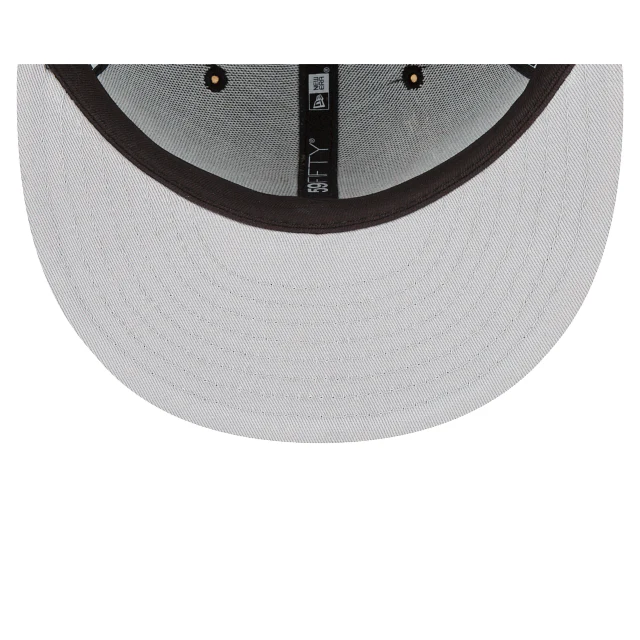 San Francisco 49ers Sidepatch Black 59FIFTY Fitted Hat