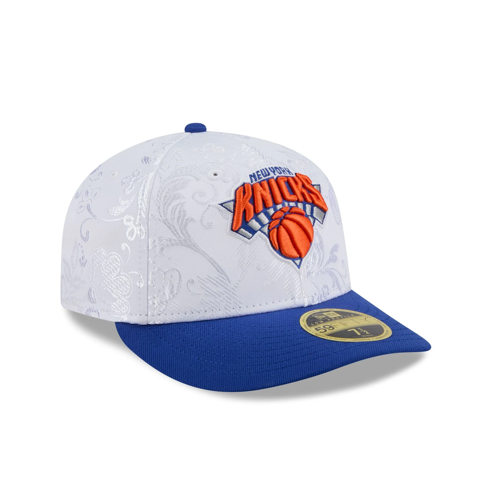 New York Knicks Floral Shine Low Profile 59FIFTY Fitted Hat