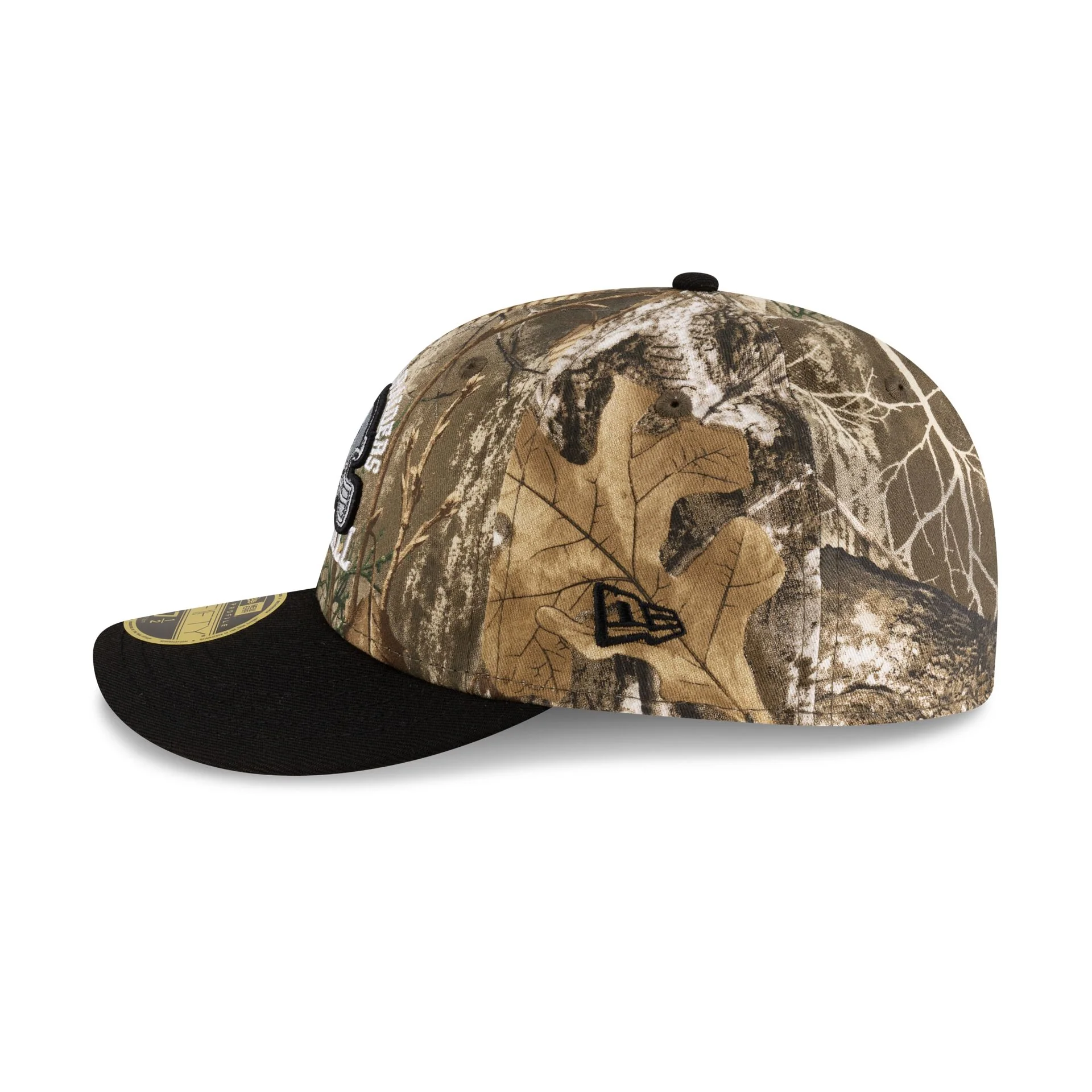 Just Caps Realtree Las Vegas Raiders Low Profile 59FIFTY Fitted Hat