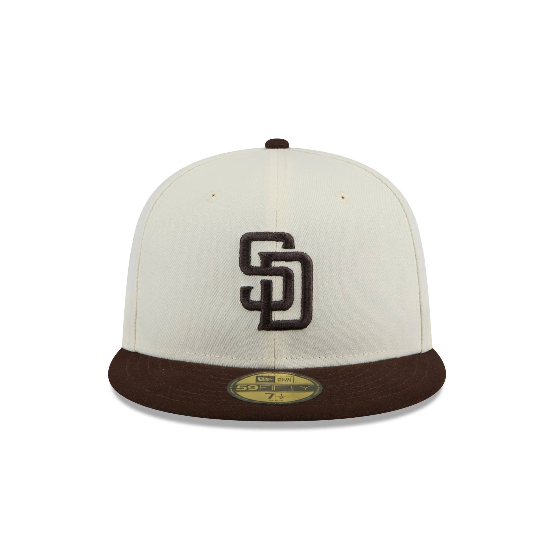 San Diego Padres Chrome 59FIFTY Fitted Hat