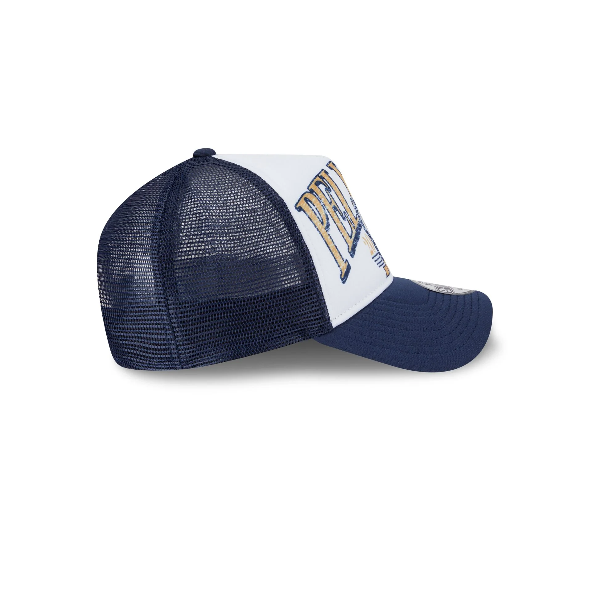 New Orleans Pelicans Distressed 9FORTY A-Frame Trucker Hat